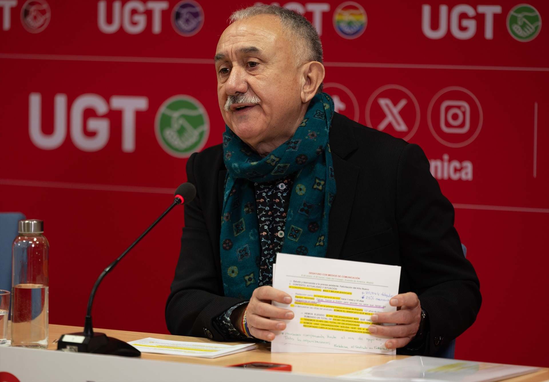 El secretario general de UGT, Pepe Álvarez.