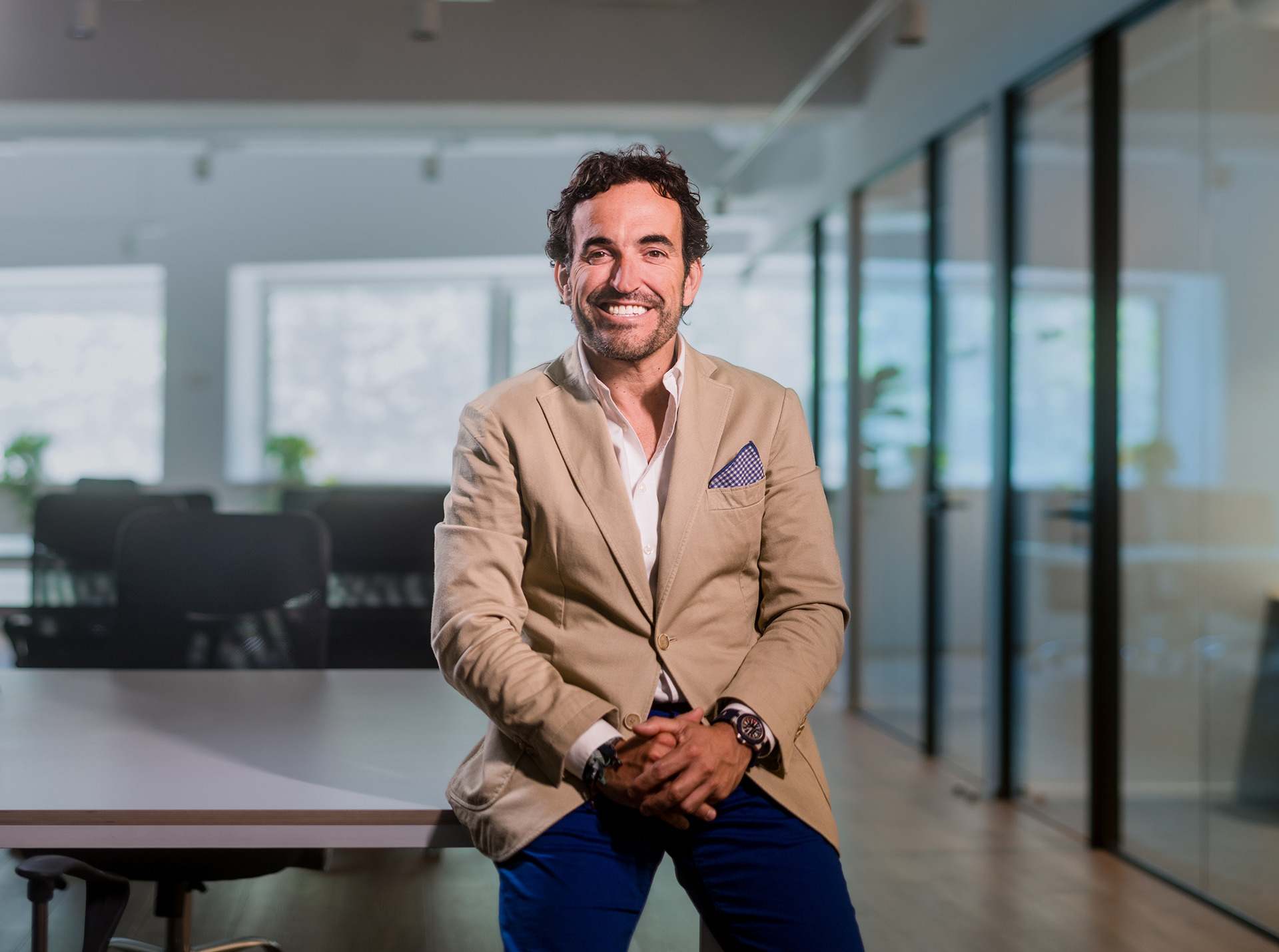 El presidente de Signaturit, Sergio Ruiz. EE