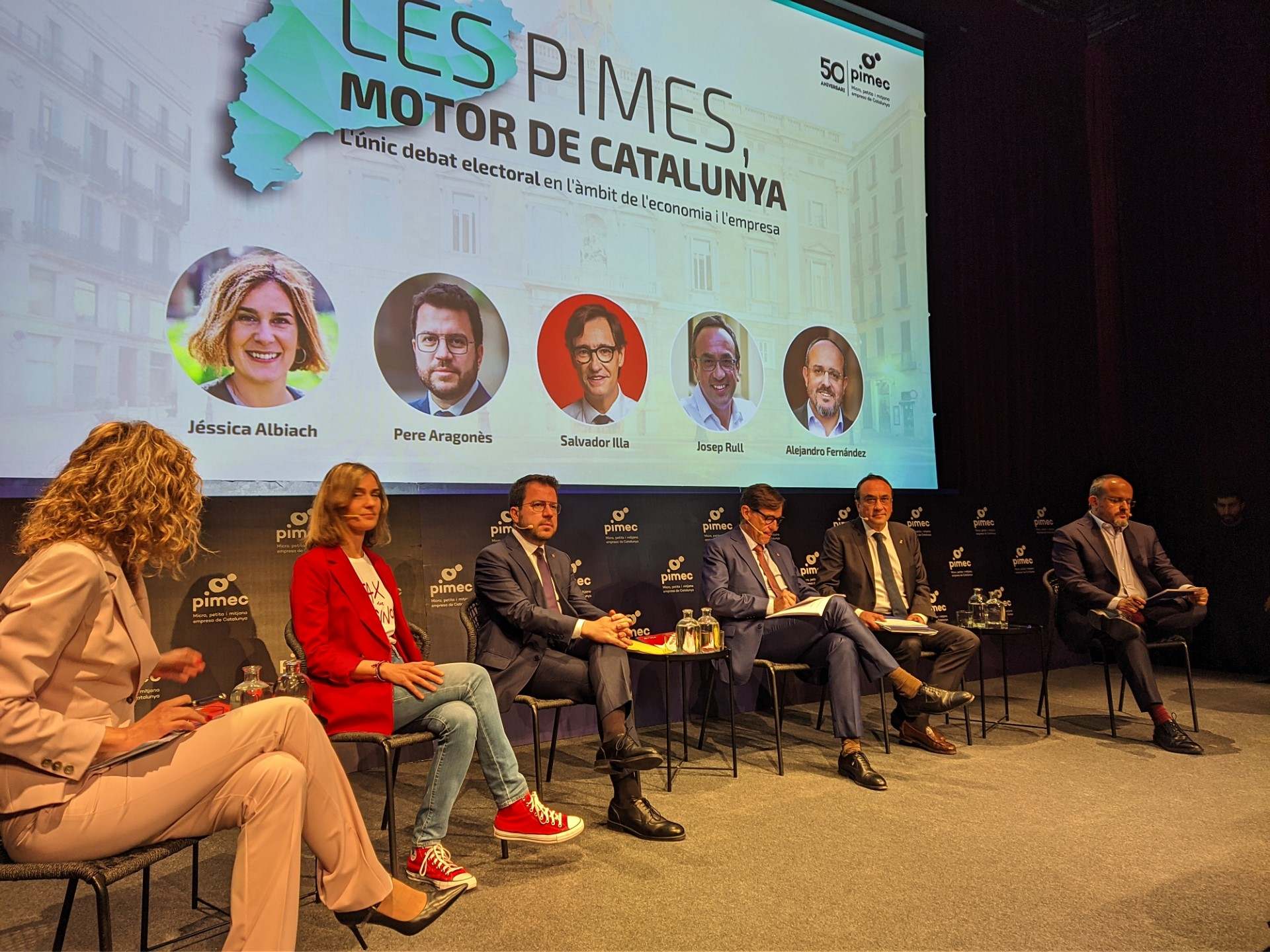 Pimec organiza el primer debate electoral del 12-M.EE