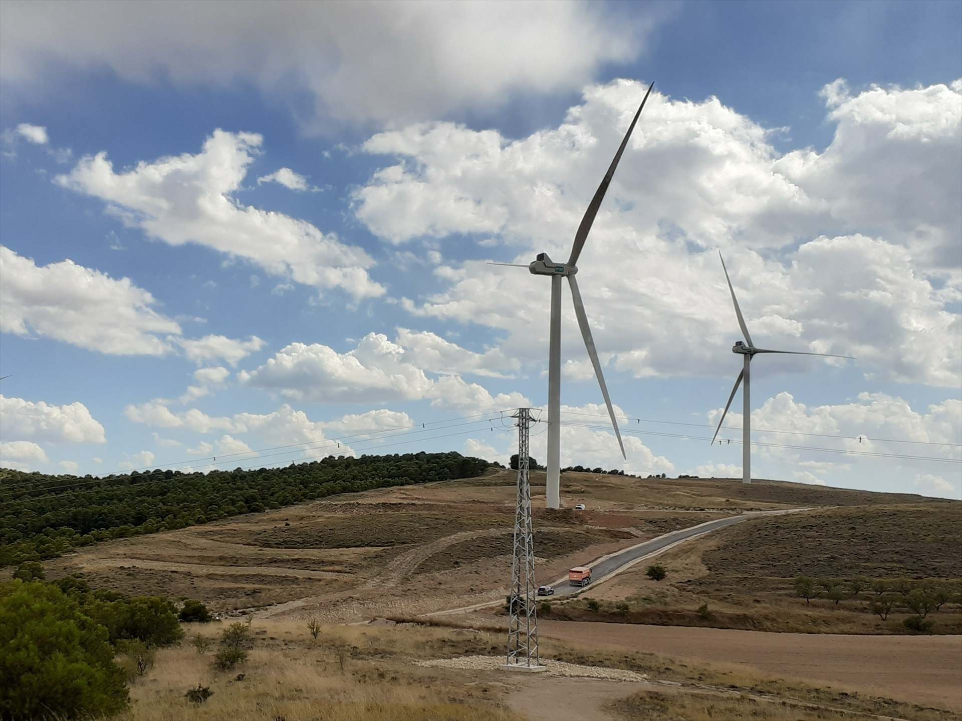 Parque eólico de Cañaseca. ENDESA