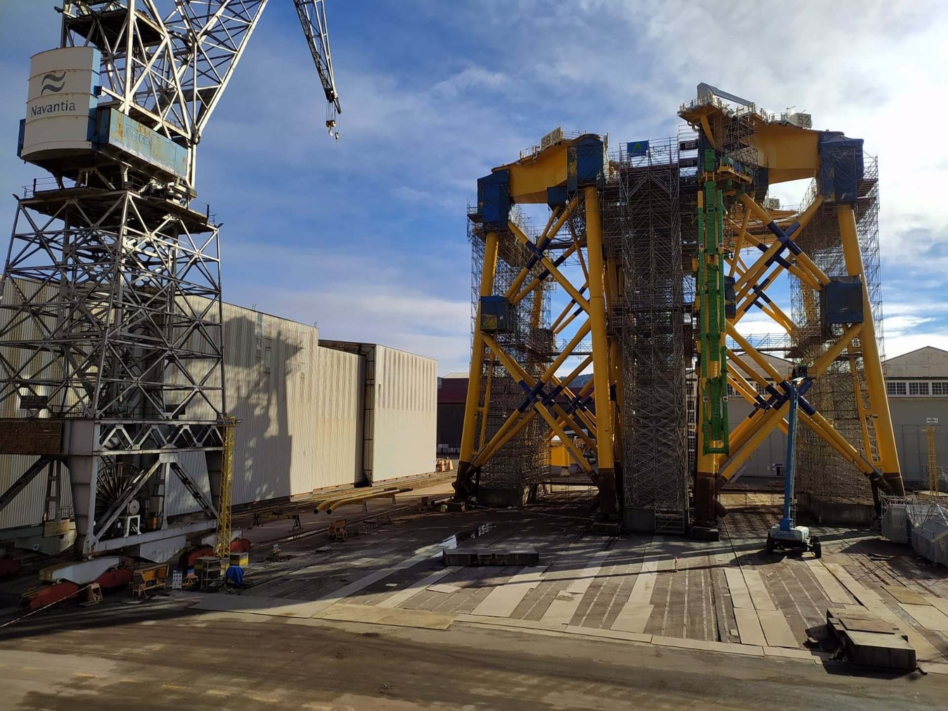 Instalaciones de Navantia.