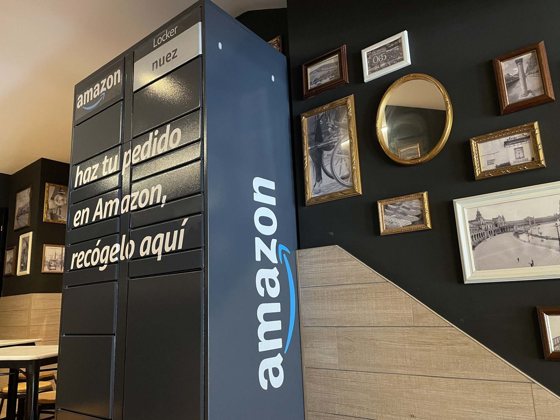Una taquilla de Amazon en 100 Montaditos