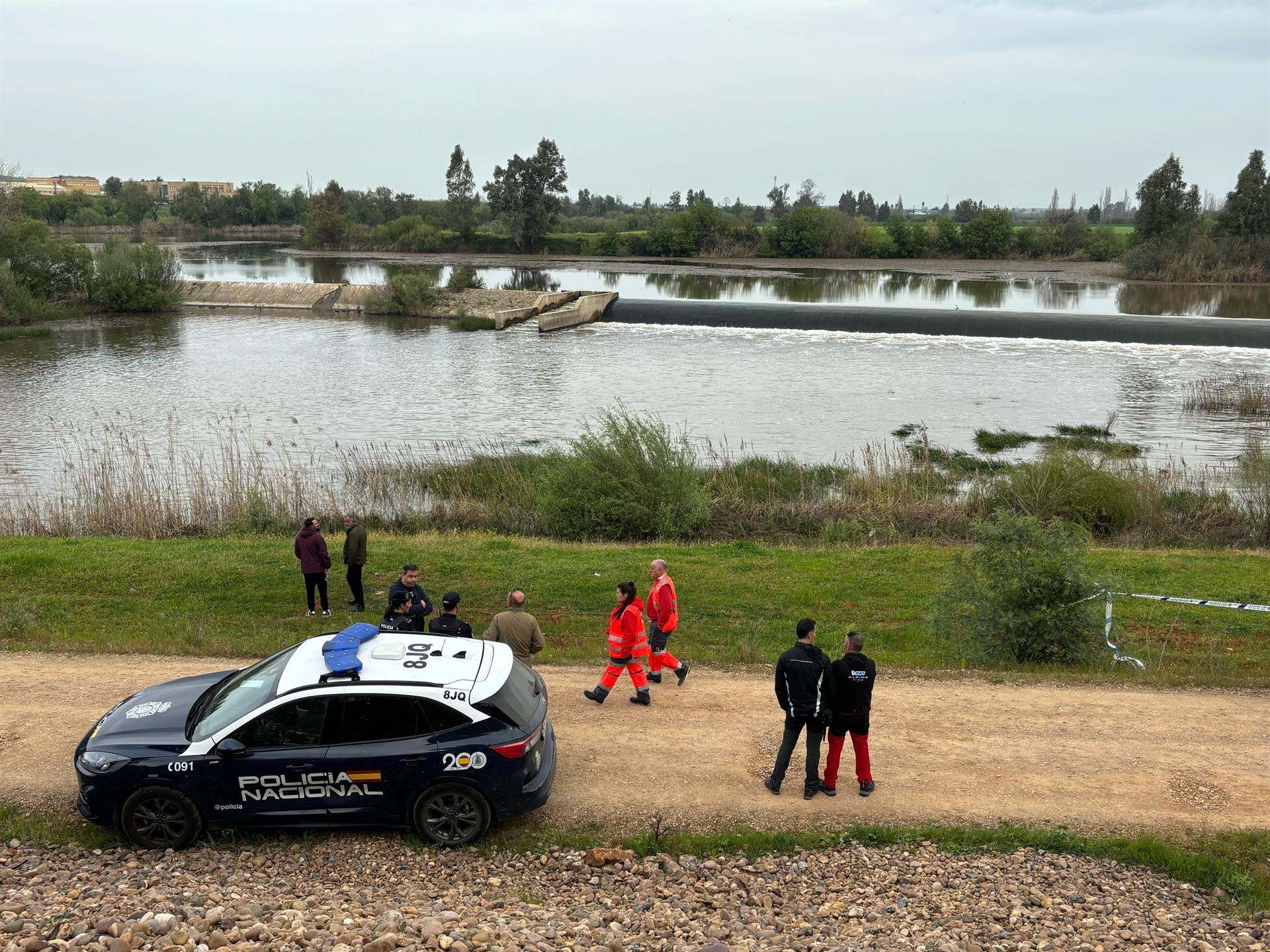 Dispositivo de Búsqueda en el Río Guadiana
