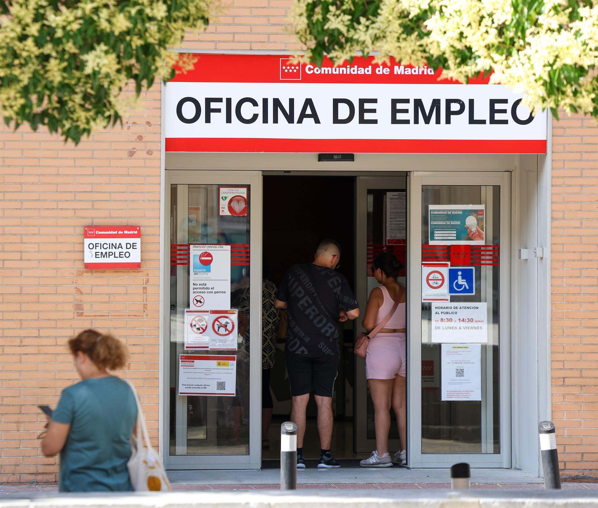 Oficina de empleo.