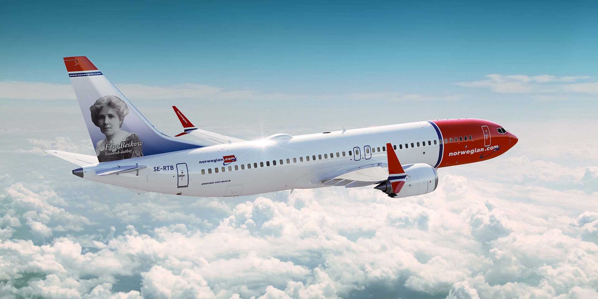 Avión de Norwegian Air. EE