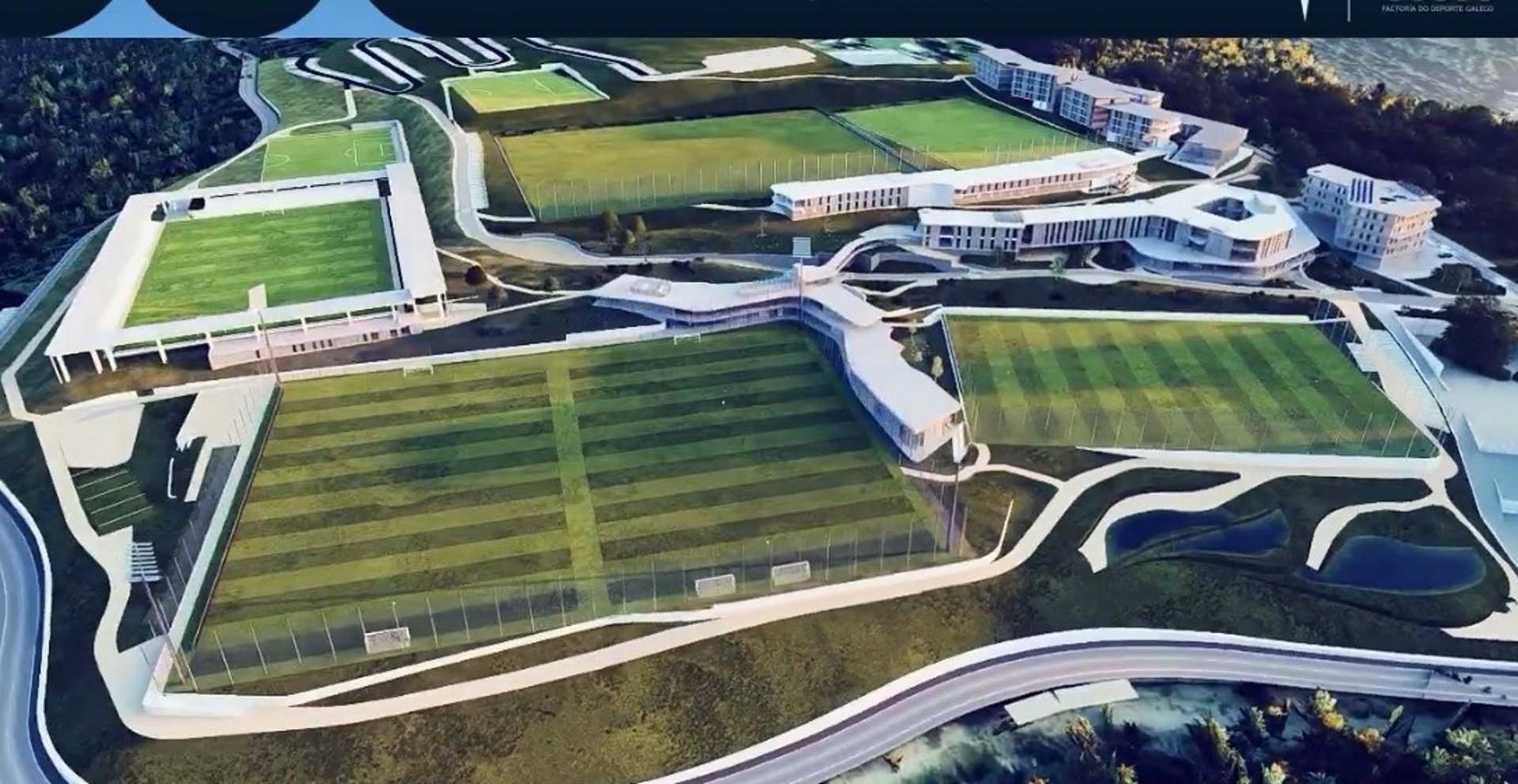Imagen del proyecto definitivo de la Cidade Deportiva Afouteza-GS360 del RC Celta. RC CELTA.