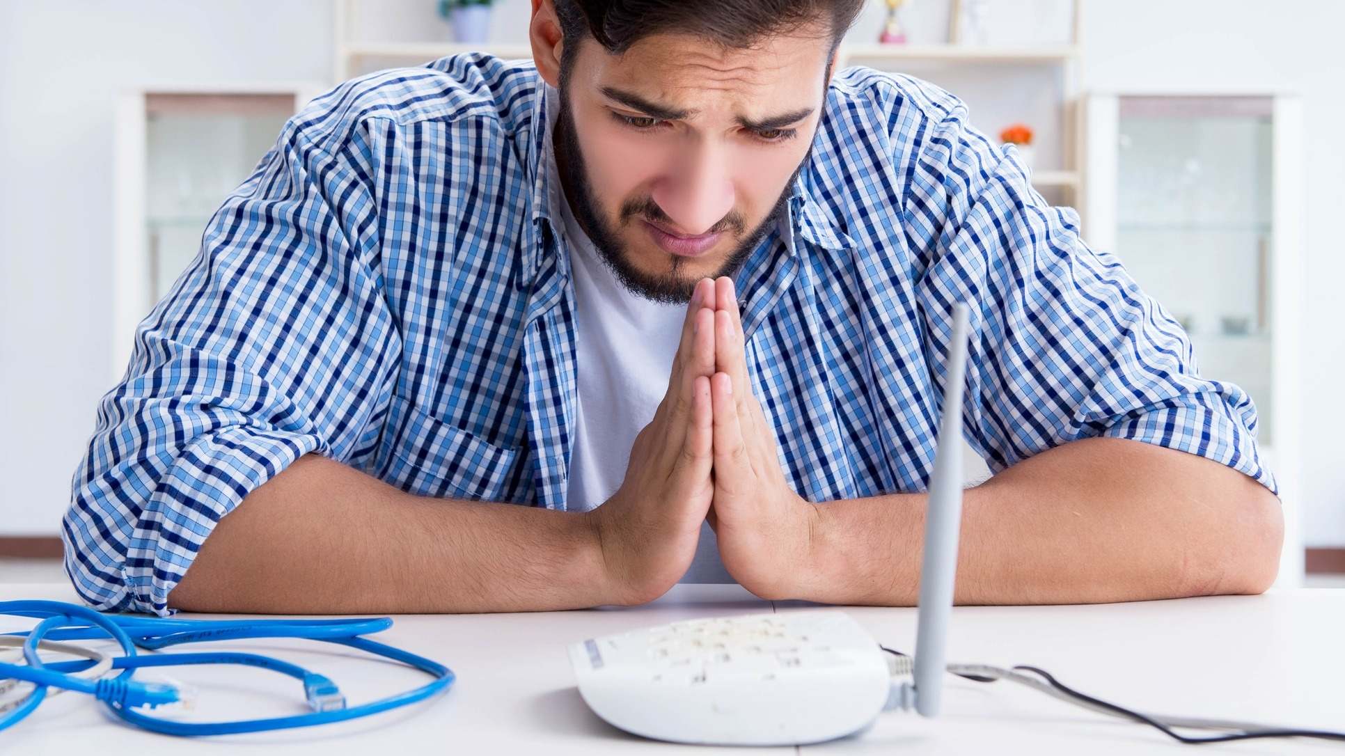 router con problemas internet