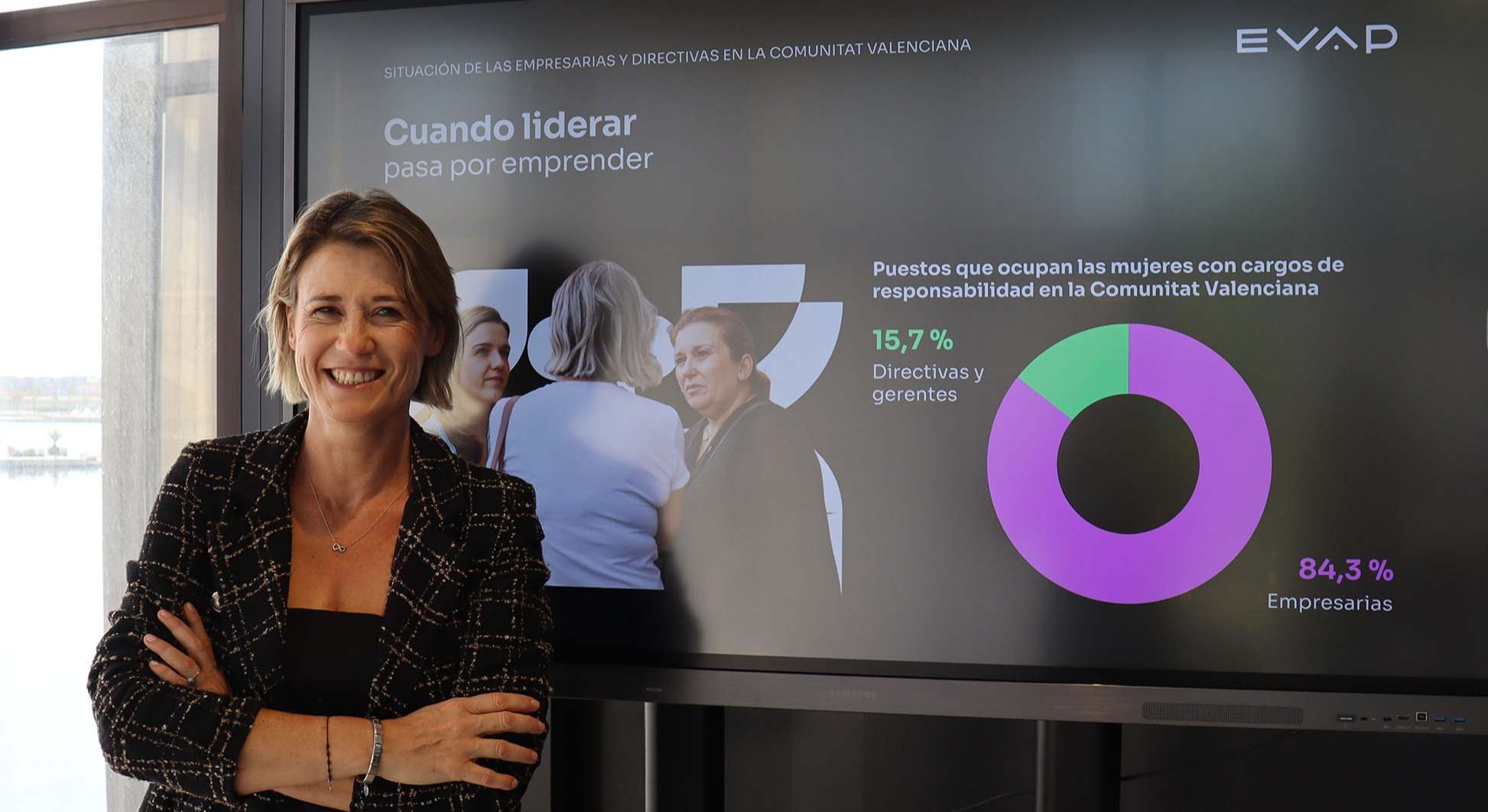 Marta Iranzo, presidenta de Evap.