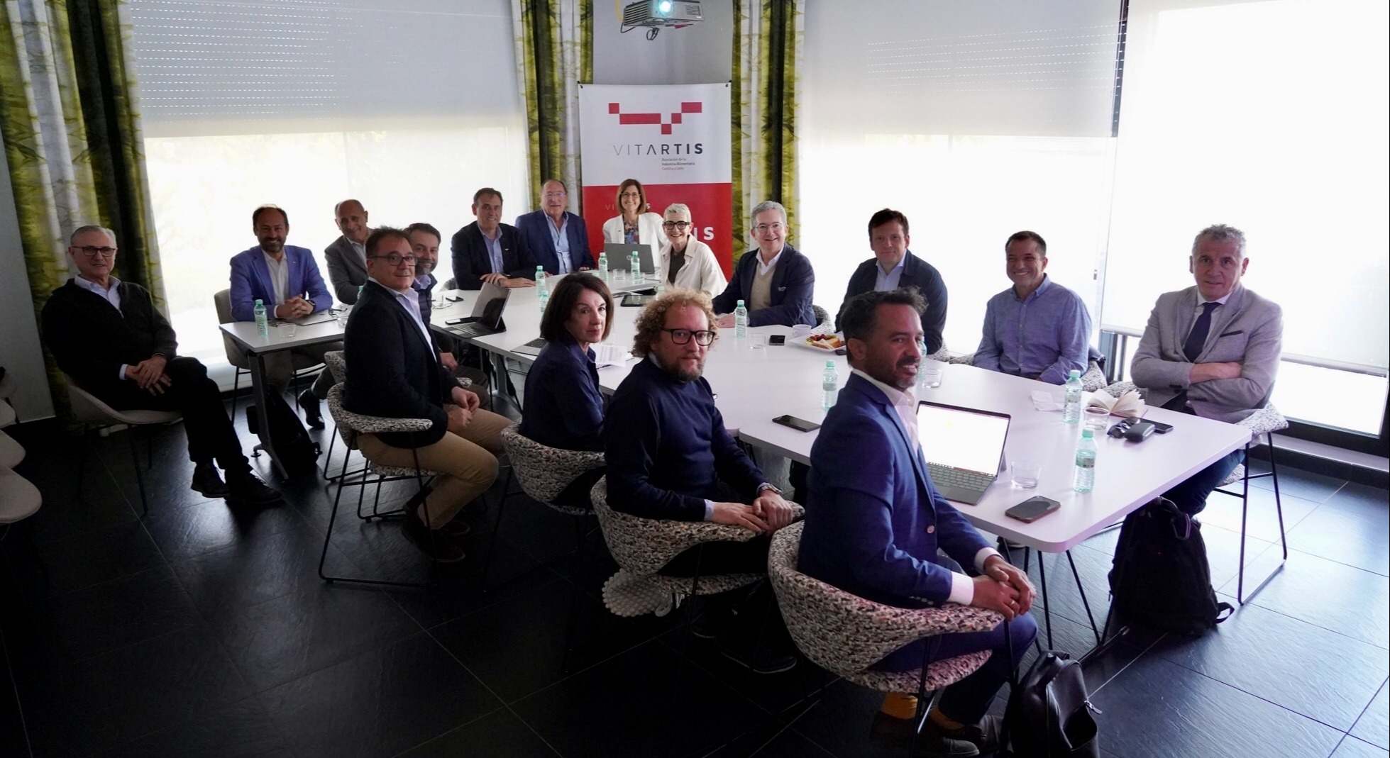 Reunión de la Junta Directiva de Asociación de la Industria Alimentaria de Castilla y León (Vitartis)
