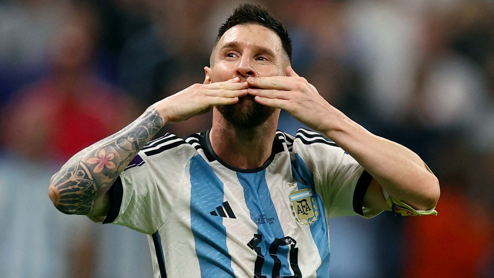 Messi en el Mundial de Qatar