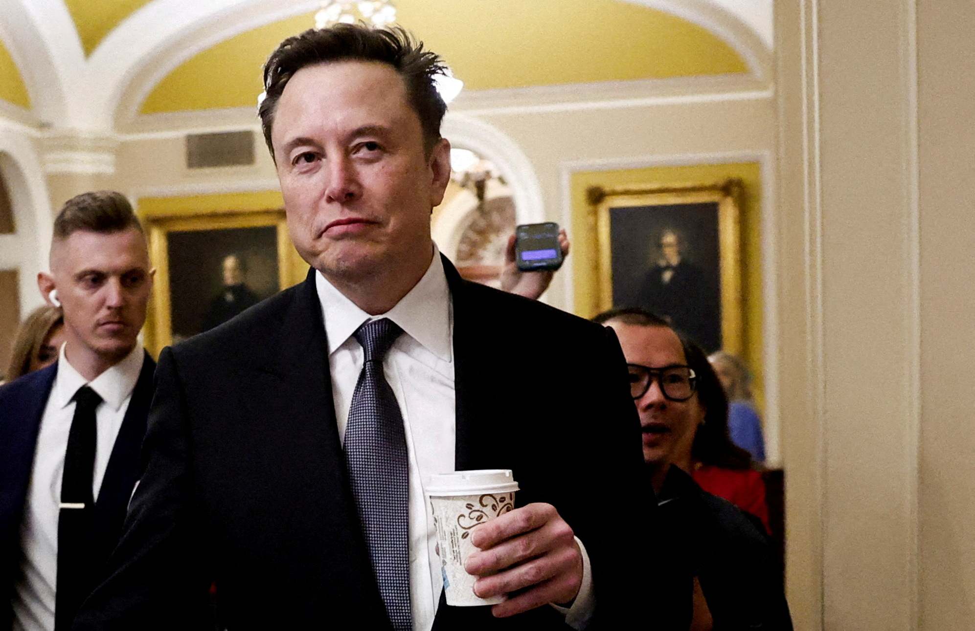 El dueño de X, Elon Musk.