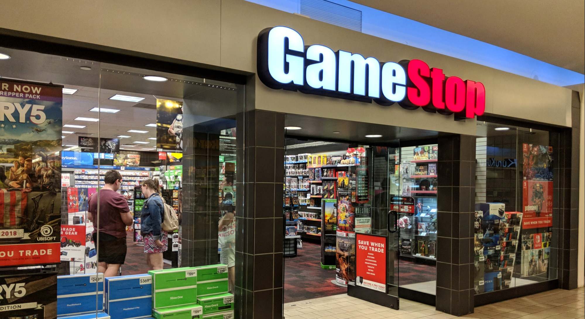 Un local de GameStop. Foto: Dreamstime