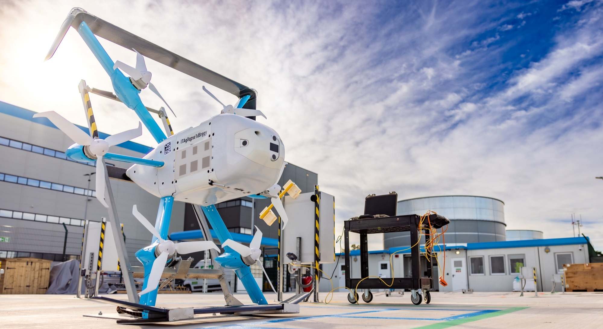 Dron de Amazon
