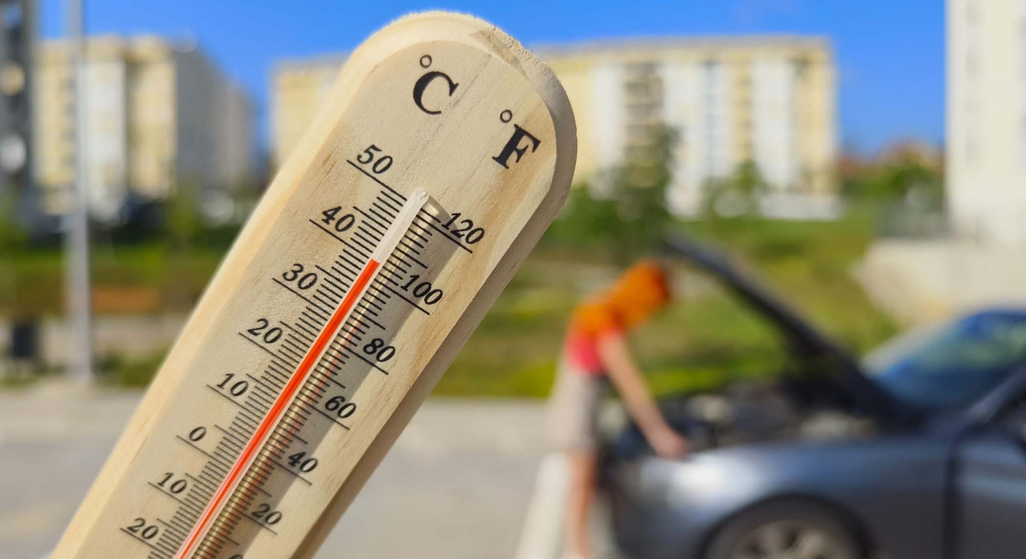 calor en el coche