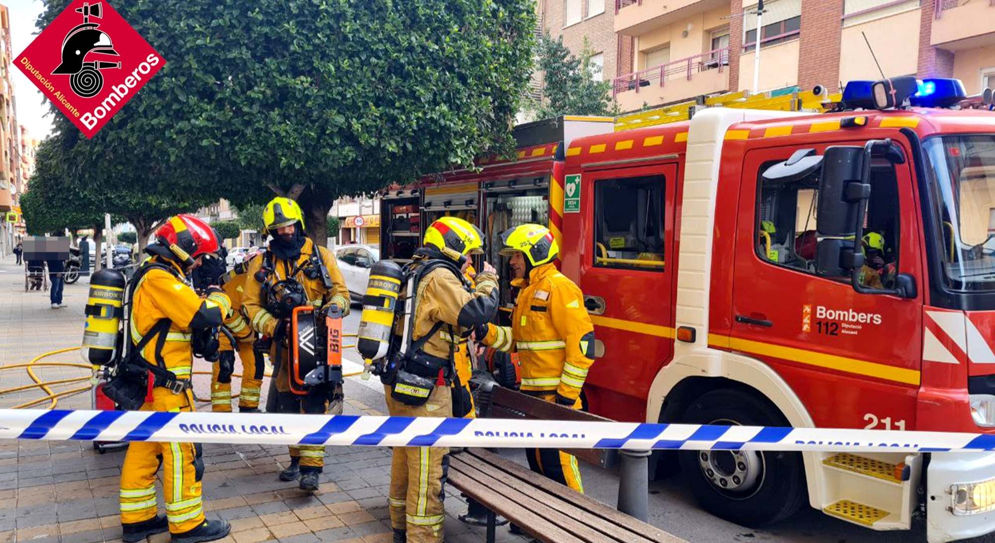 Imagen de archivo del Consorcio de Bomberos de Alicante.