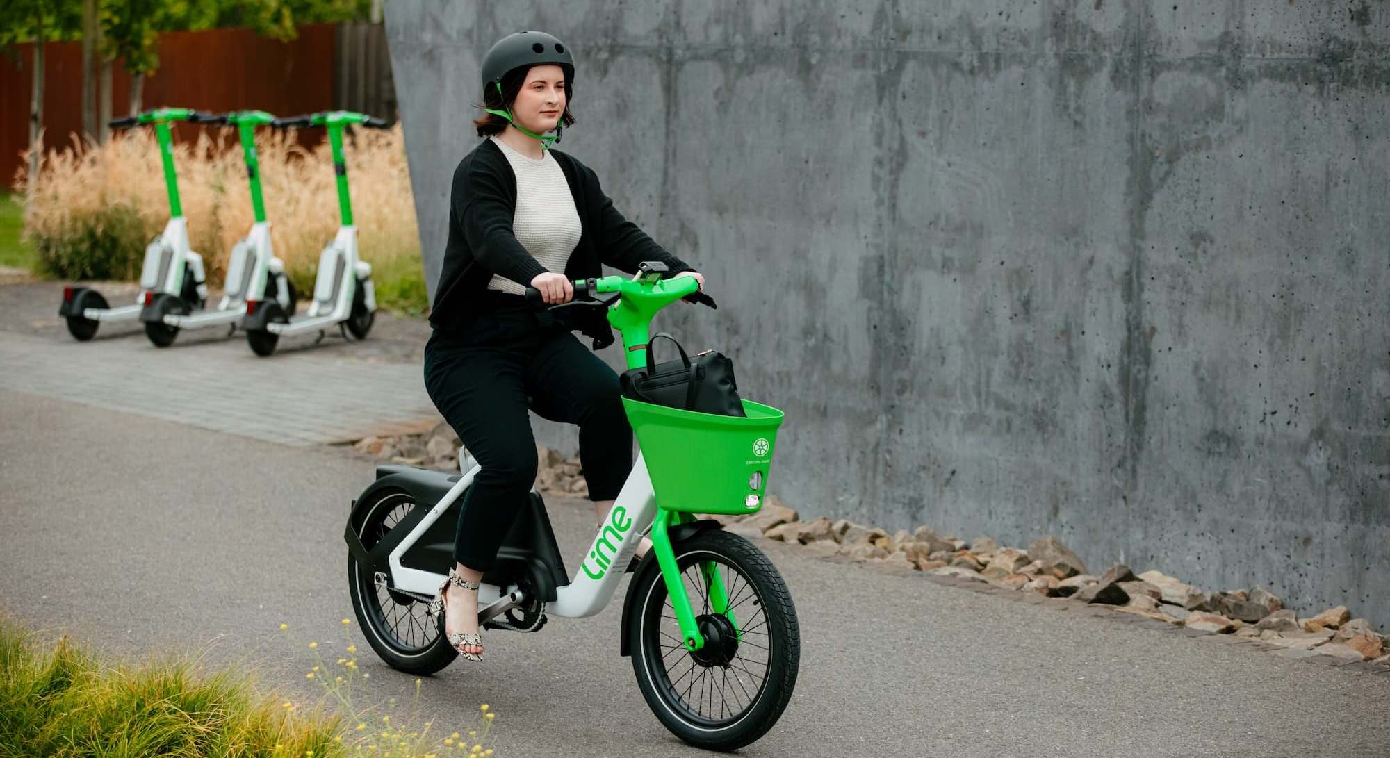 Nuevo modelo de bicicleta de Lime. / Cedida