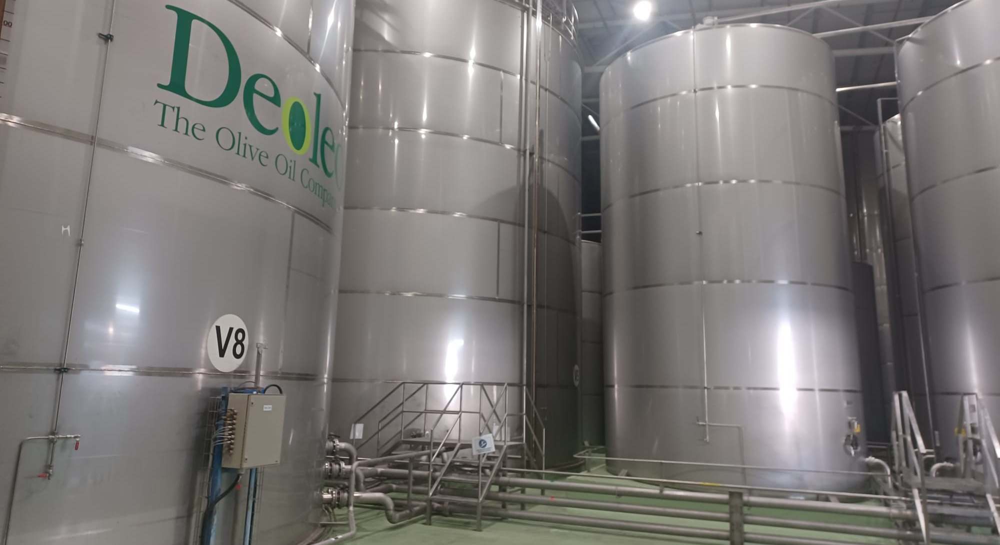 Depósitos de aceite de Deóleo.