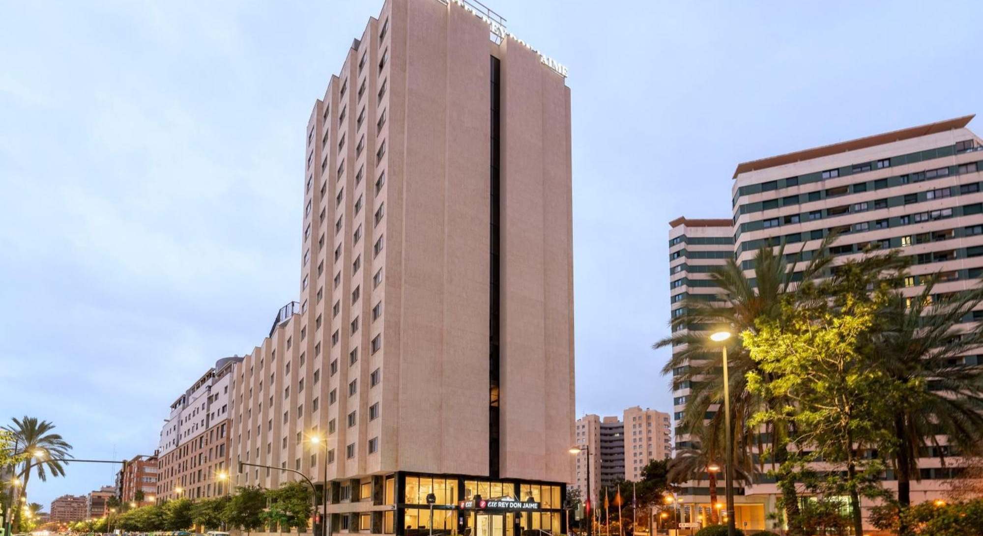 El inmueble del hotel.