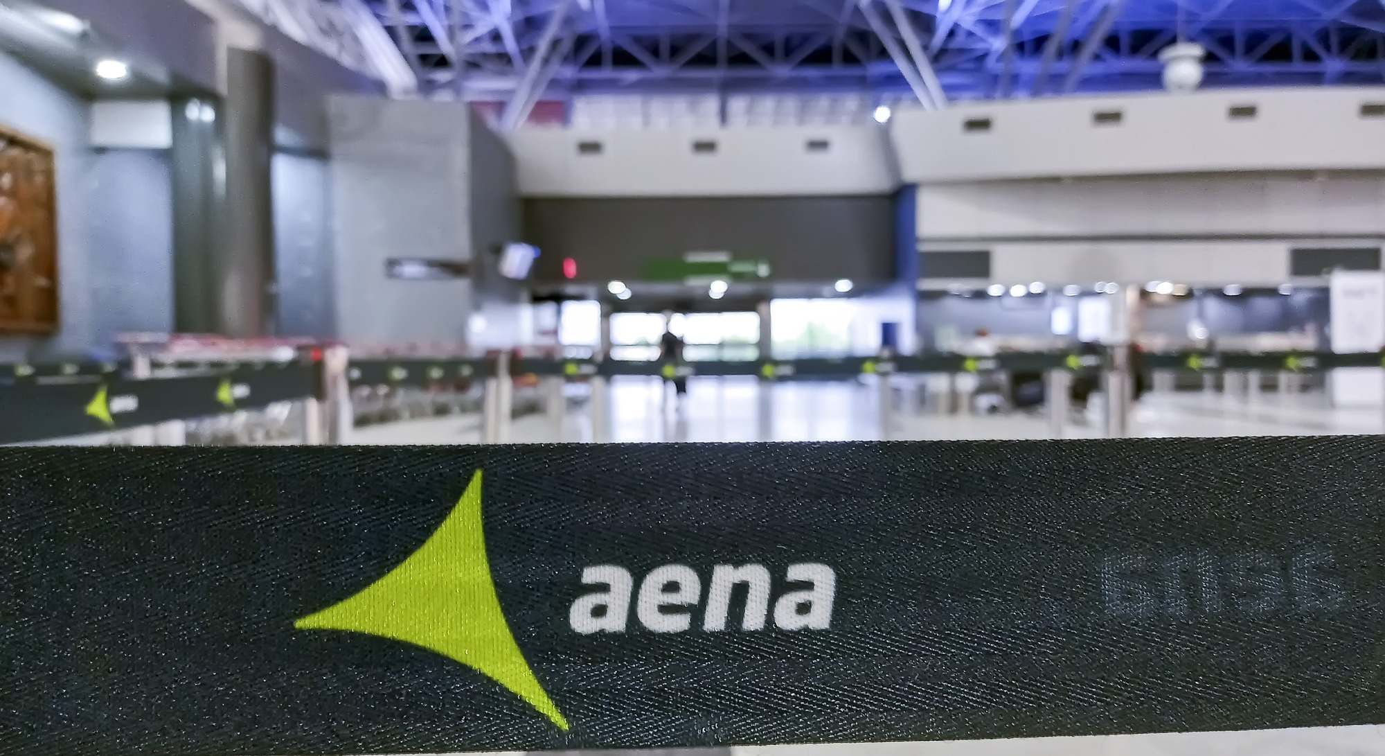 Aeropuerto gestionado por Aena, compañía con dividendo