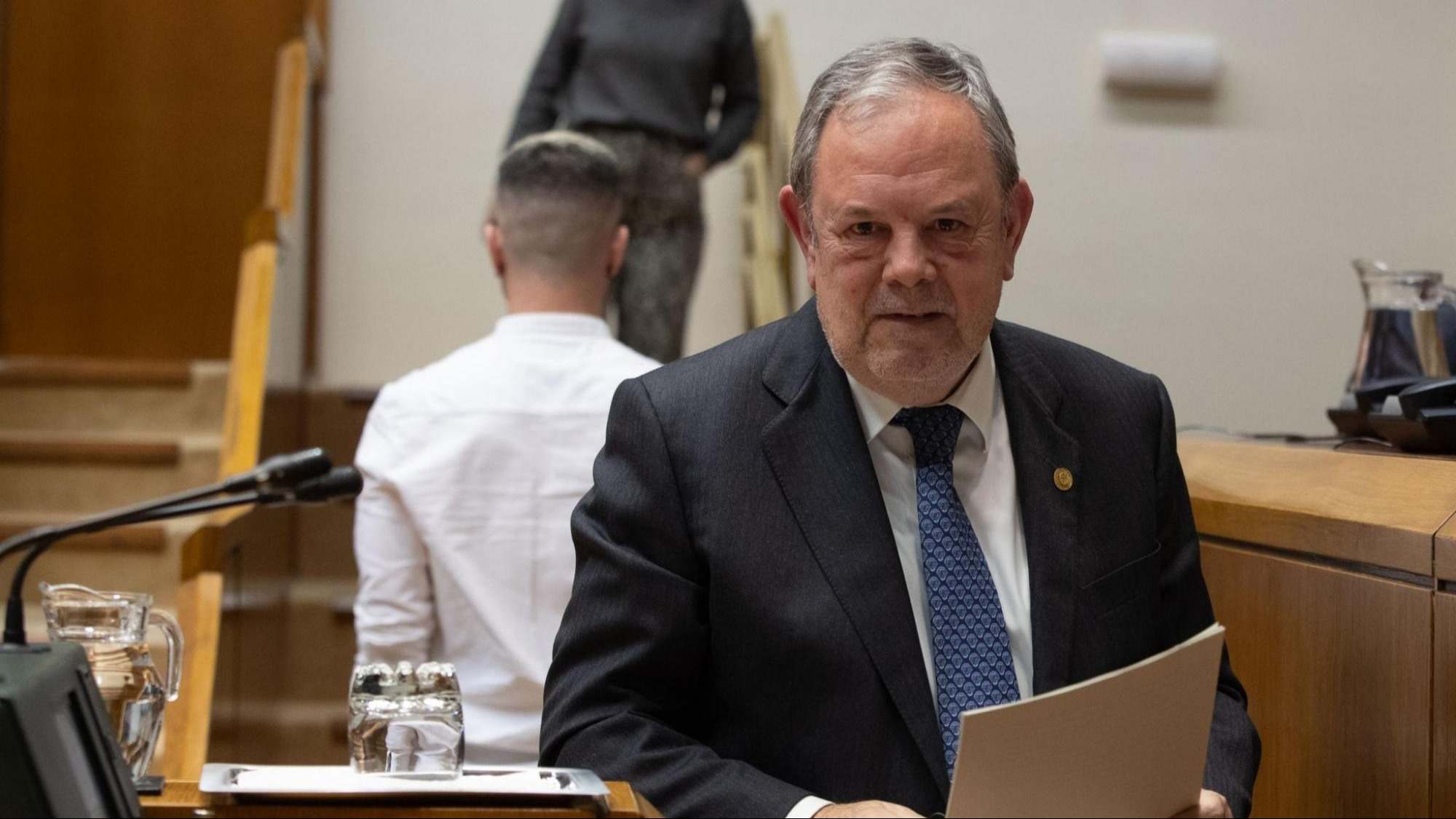 Pedro Azpiazu, consejero vasco de Economía y Hacienda.