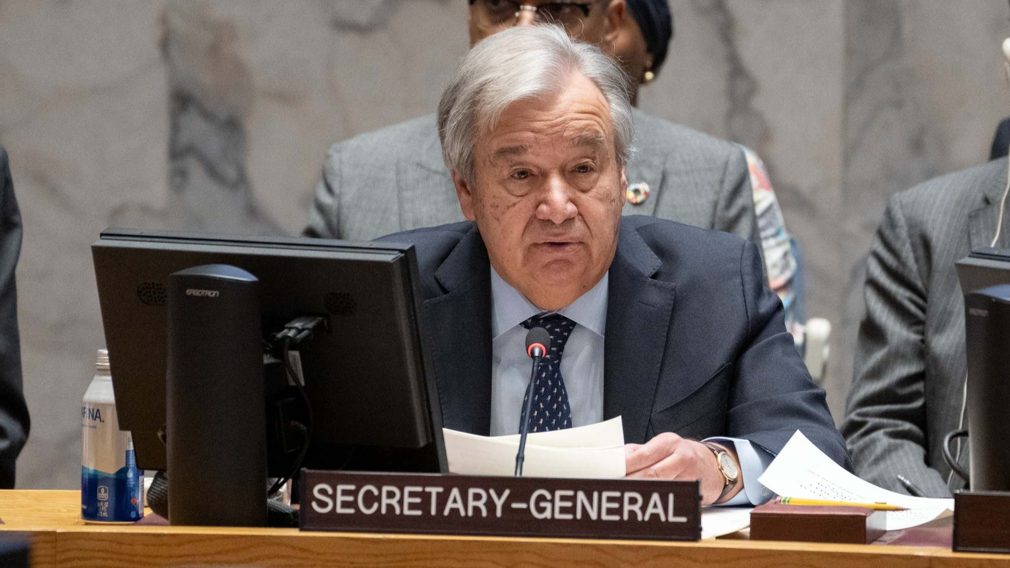 El secretario general de Naciones Unidas, António Guterres