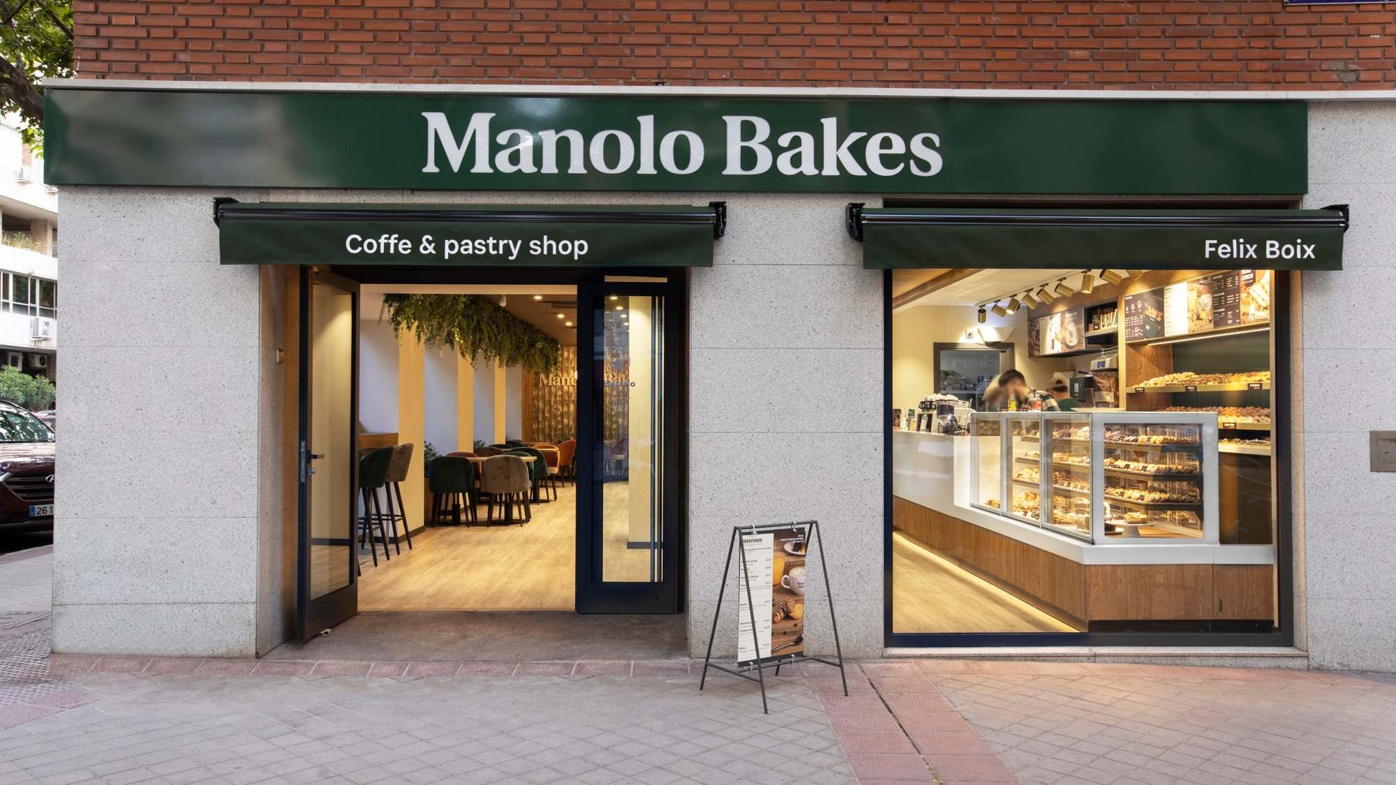 Manolo Bakes abrirá su primera tienda en Portugal en este primer semestre del año.