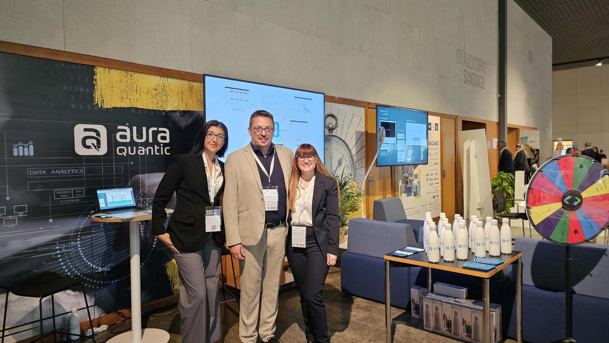 AuraQuantic en el Congreso de APD en Santiago.