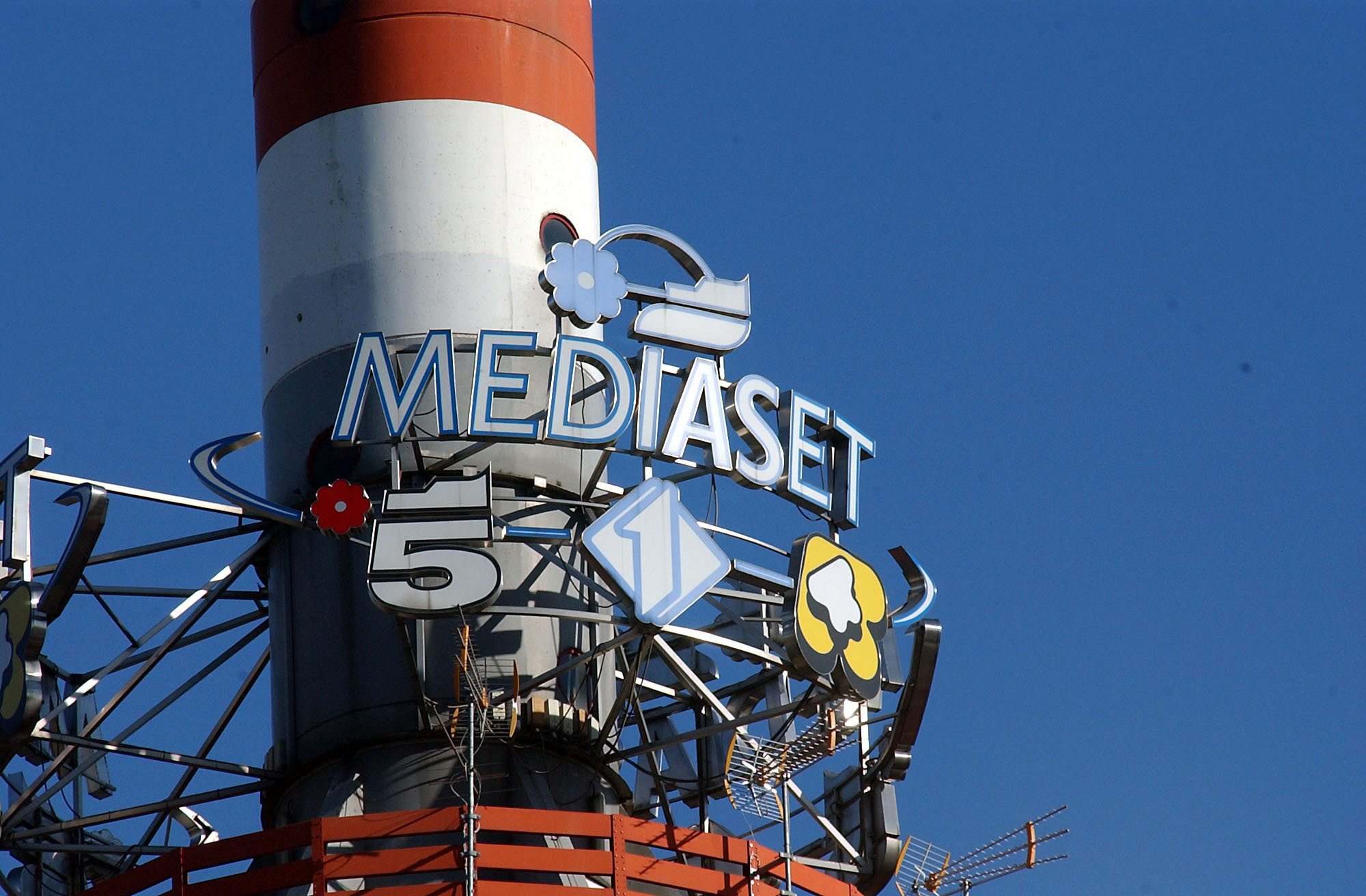Sede de los estudios de Mediaset en Cologno Monzese, cerca de Milán, Italia | AP Photo
