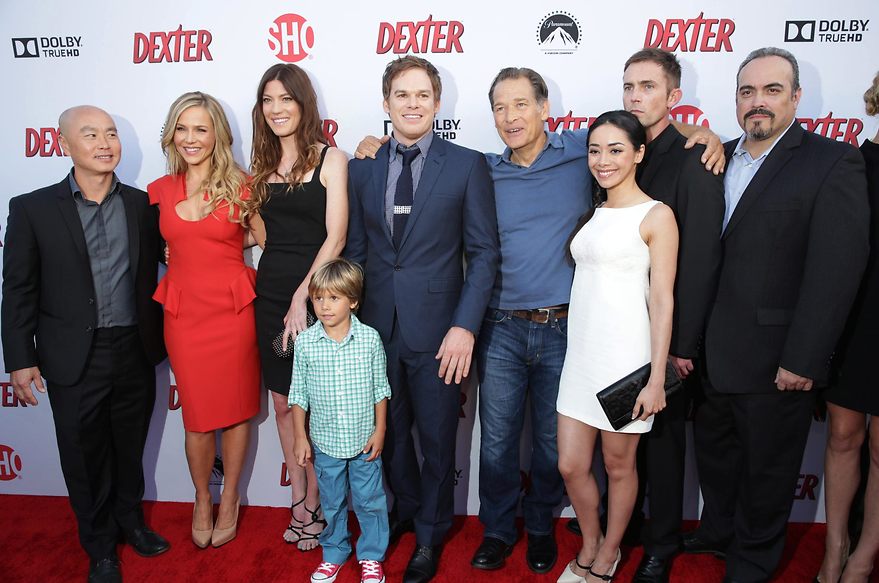 El reparto de Dexter se unió para presentar su última temporada - 880x