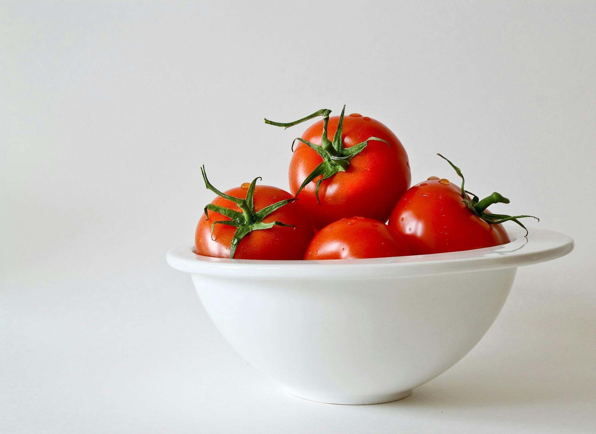 Los tomates son nutritivos y muy poco calóricos