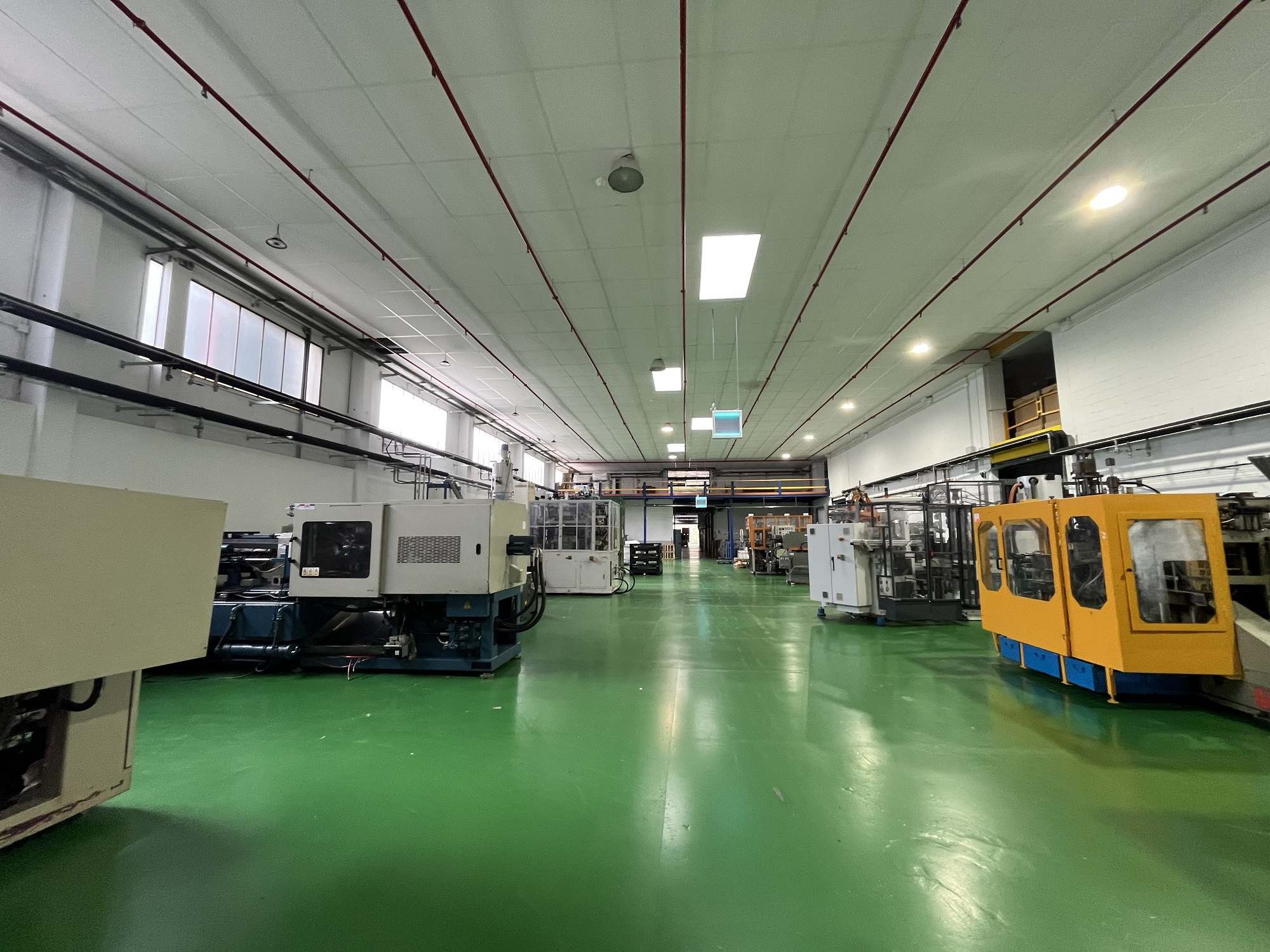 Interior de la planta de PFP en el Vallès. EE