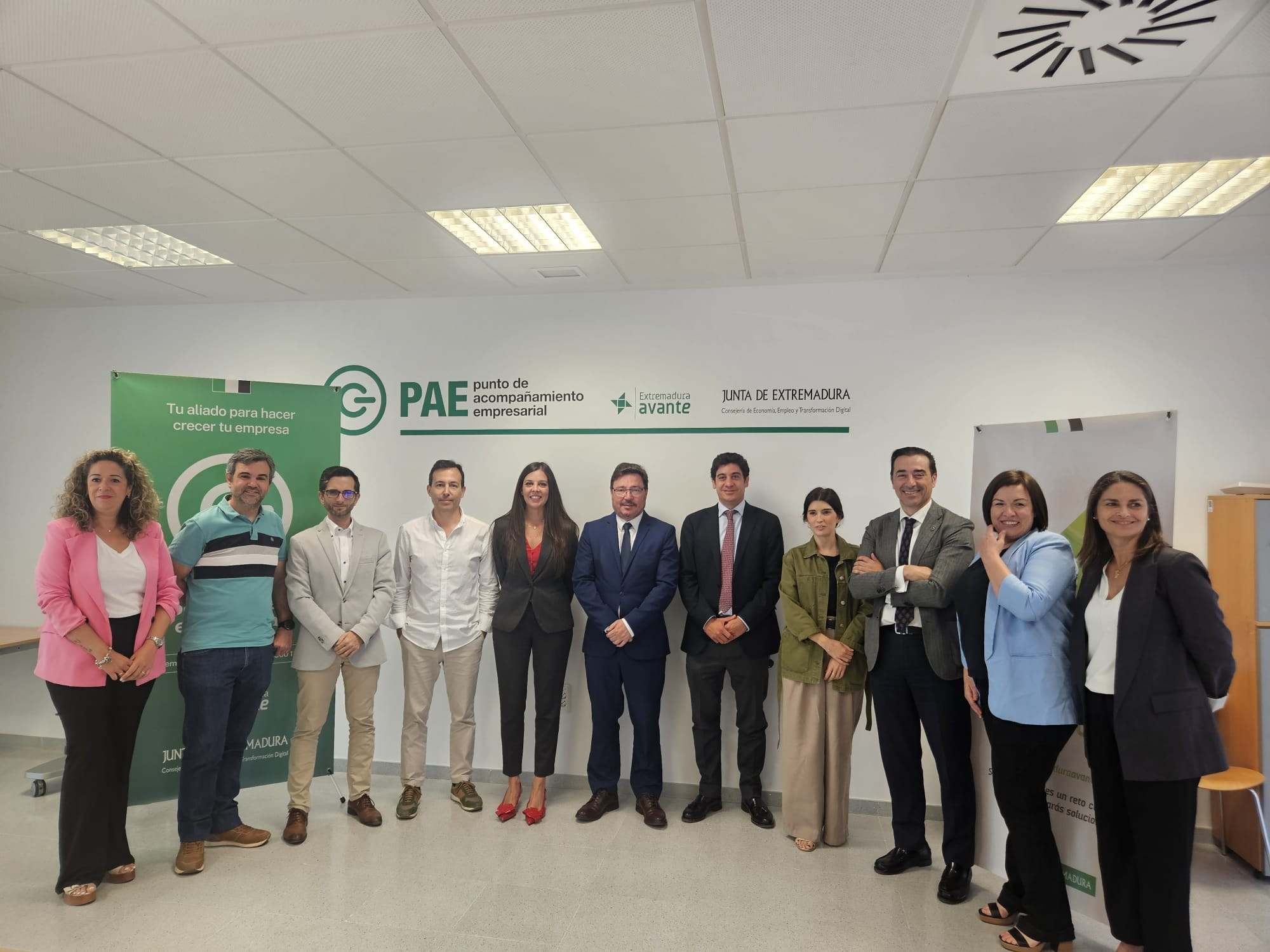 Visita al PAE de Badajoz
