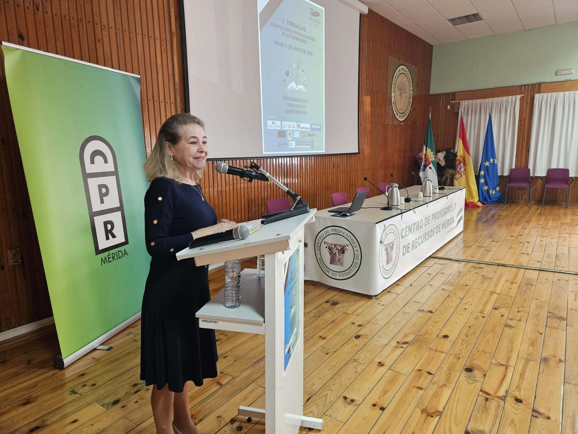 La consejera de Educación, Mercedes Vaquera