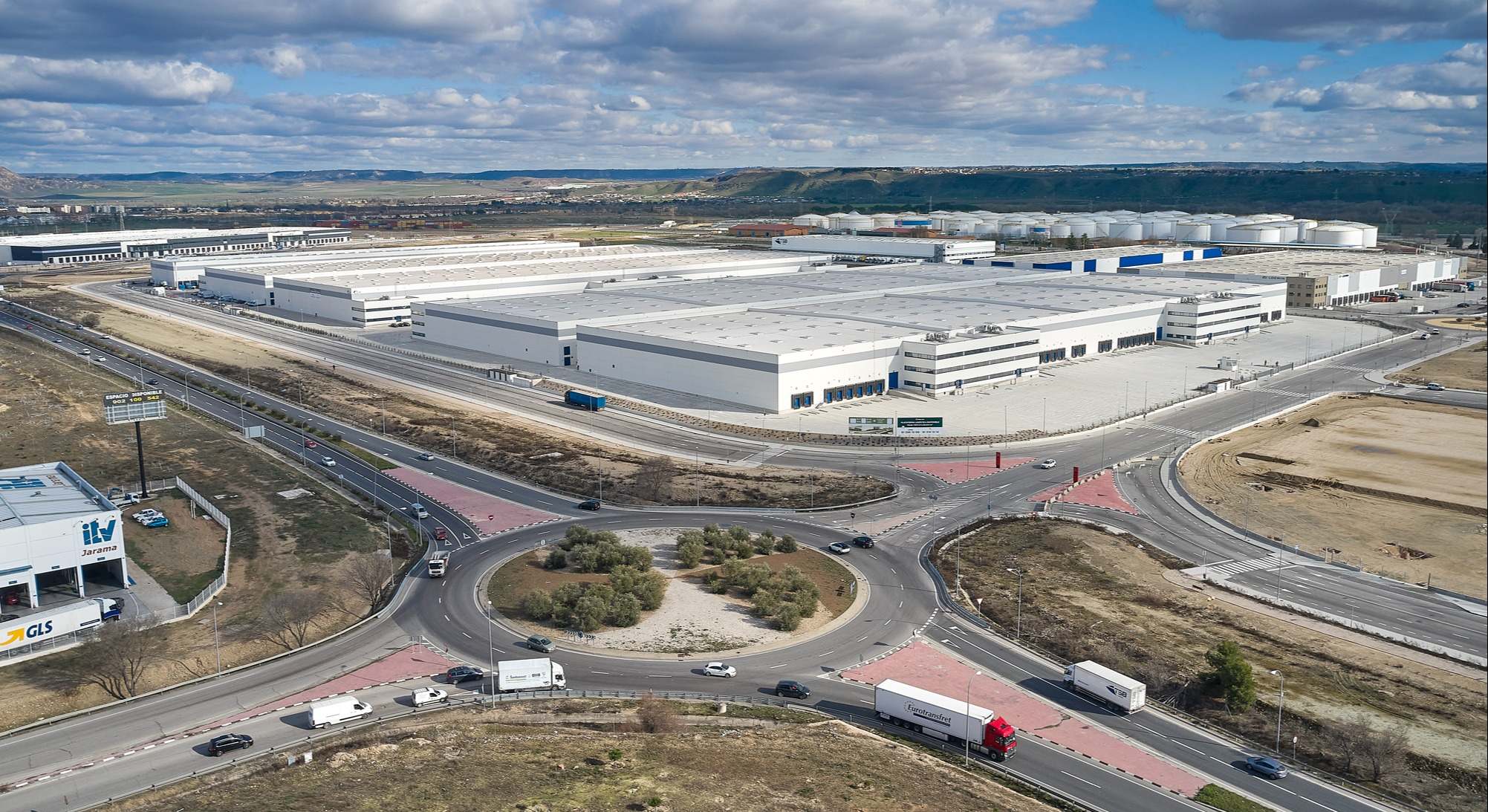 Nave logística de Prologis en Madrid