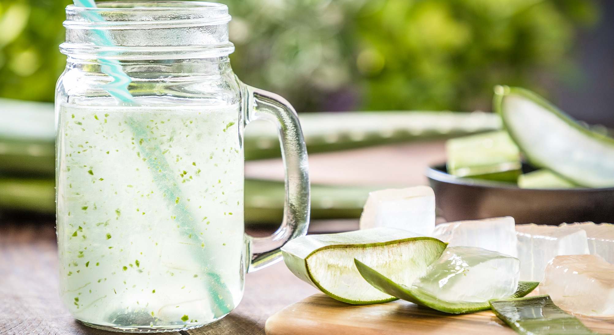 Bebida de aloe vera
