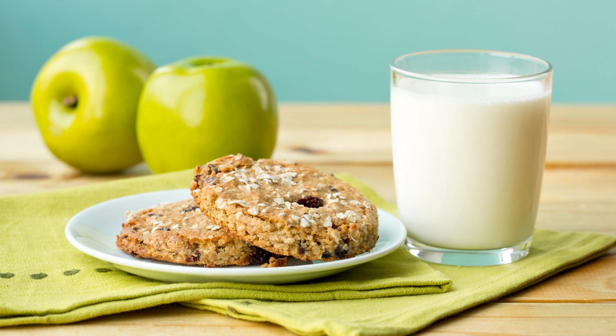 Leche con galletas