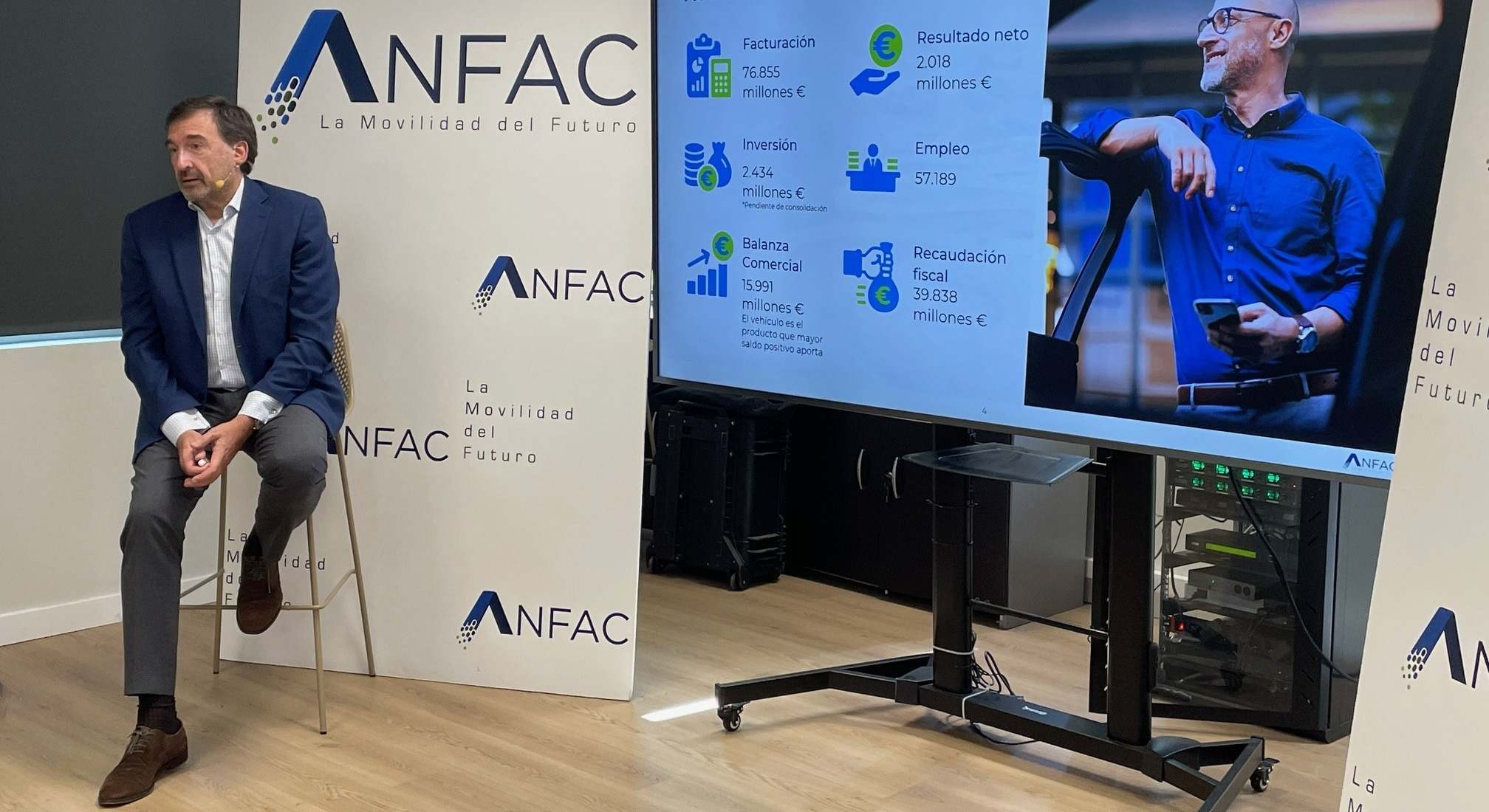 El director de Anfac, José López-Tafall, en la presentación del Informe Anual 2024 | Anfac