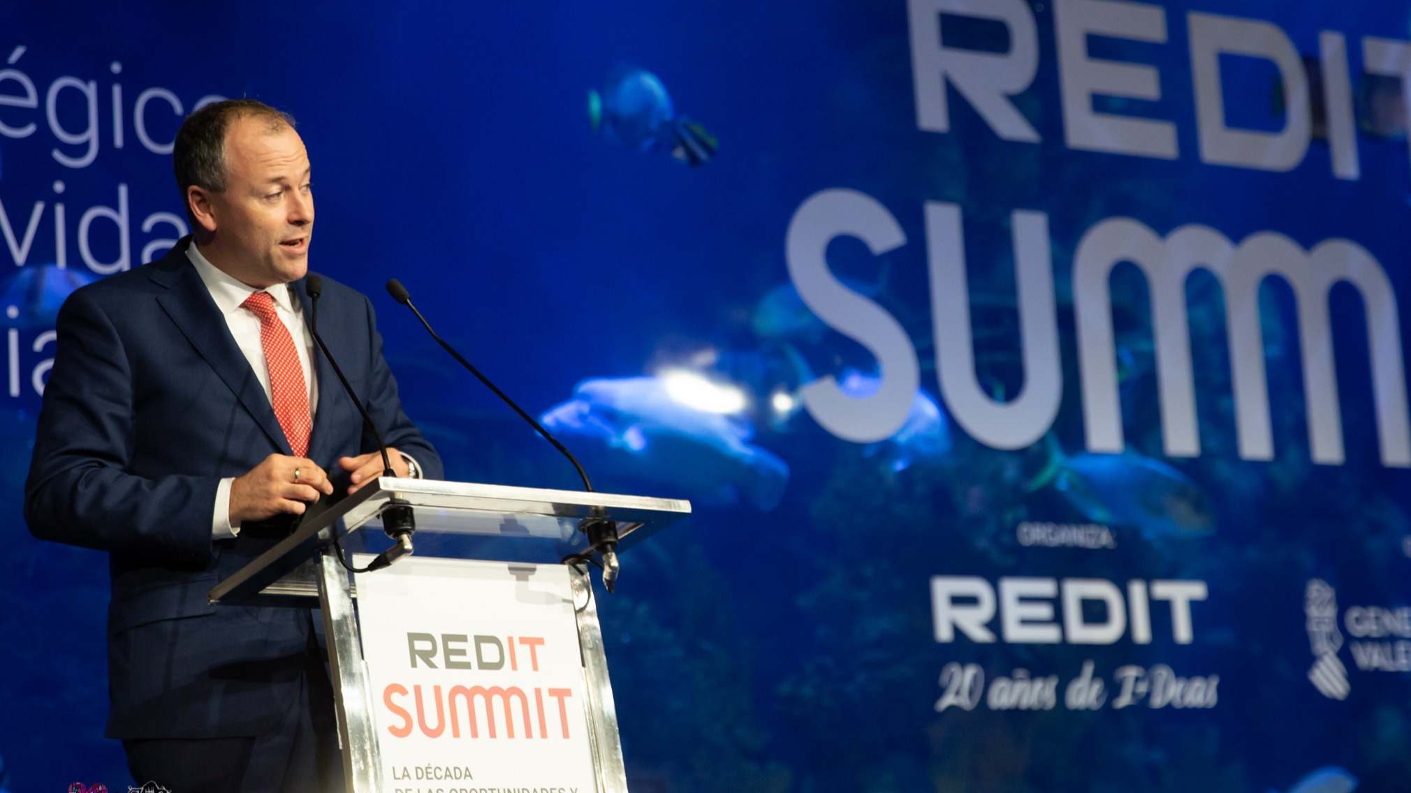 Fernando Saludes en una edición de Redit Summit.