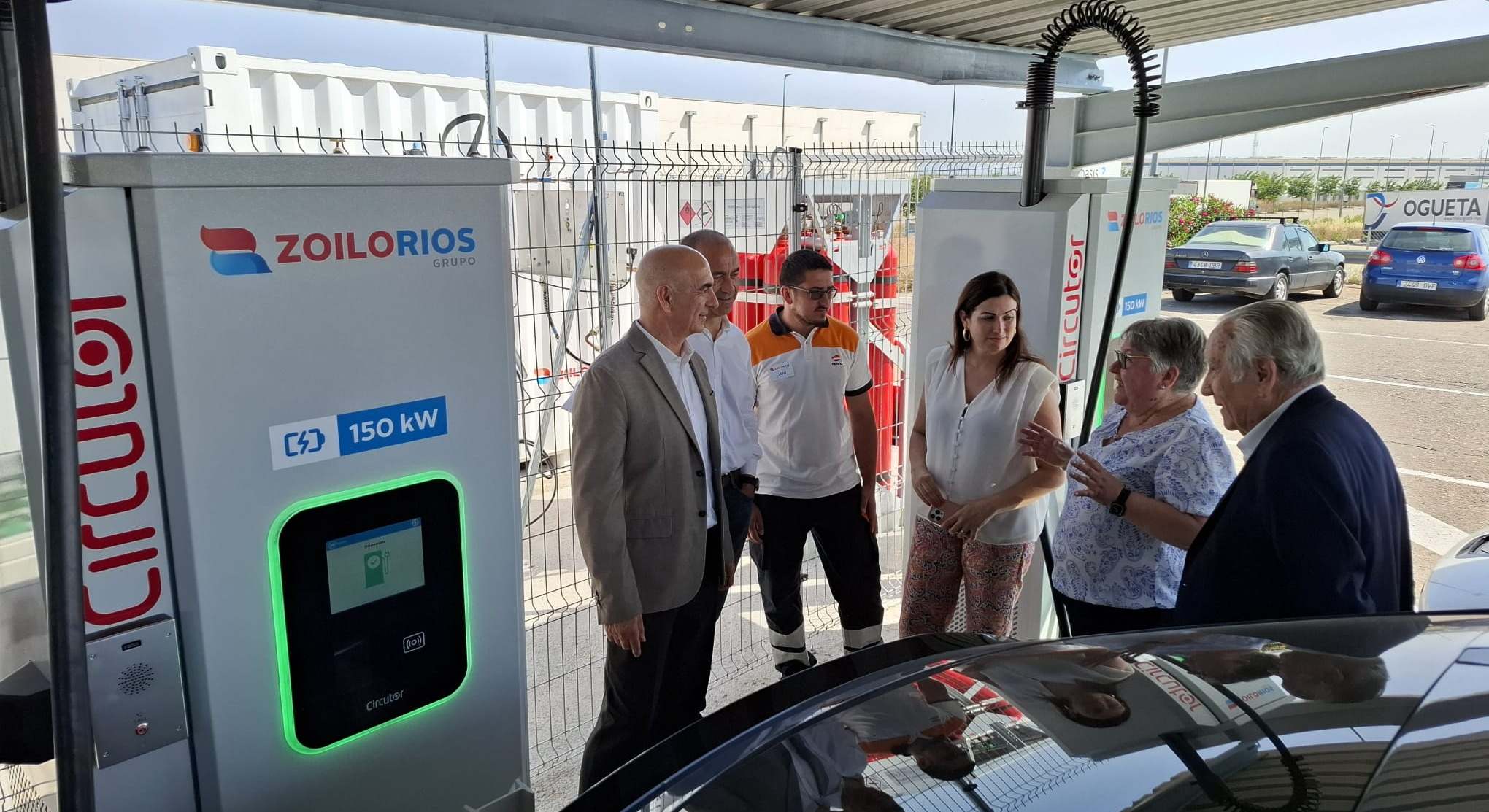 recarga ultrarrapida coches electricos zaragoza