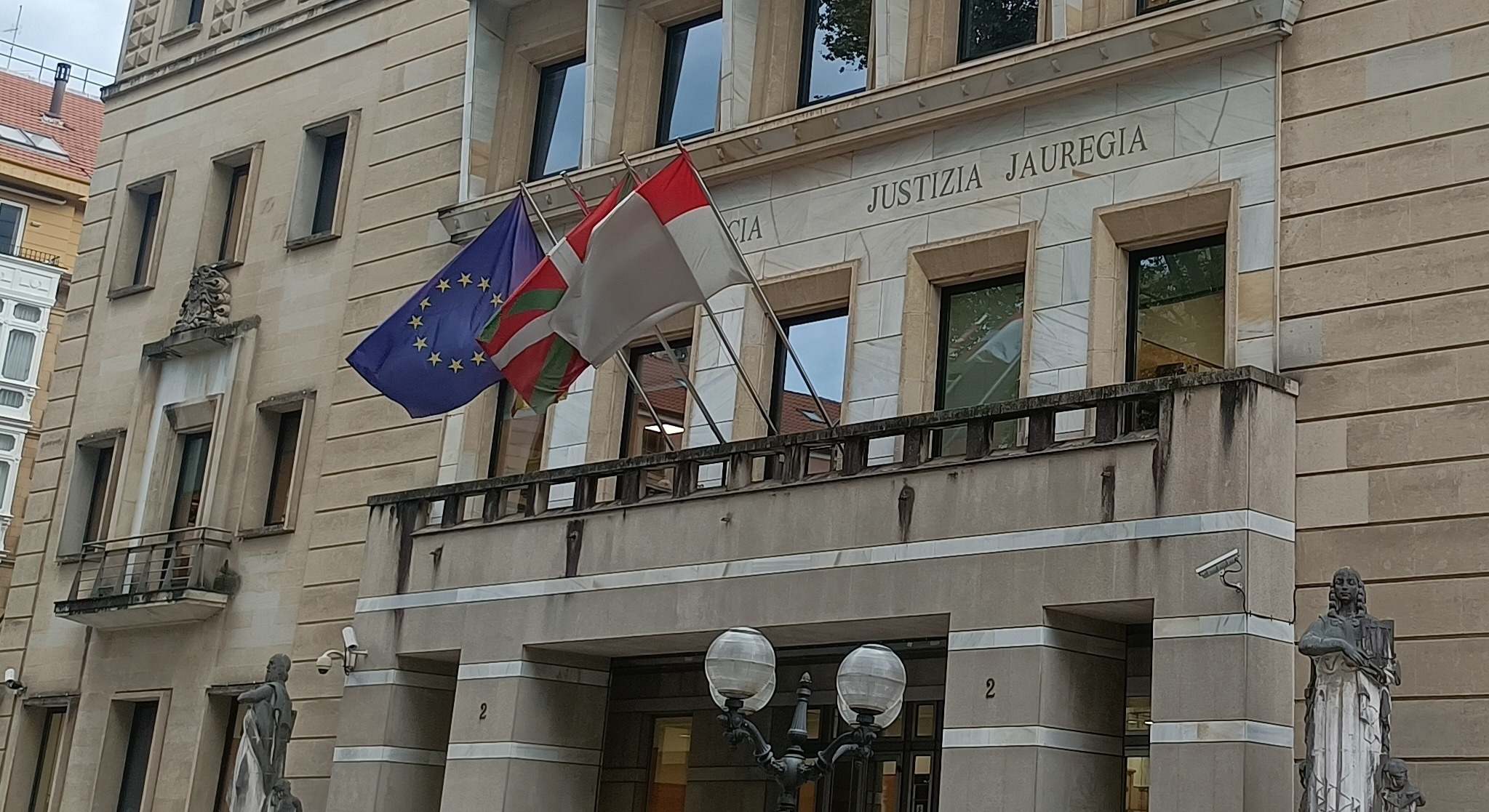 La sede del Tribunal Superior de Justicia del País Vasco