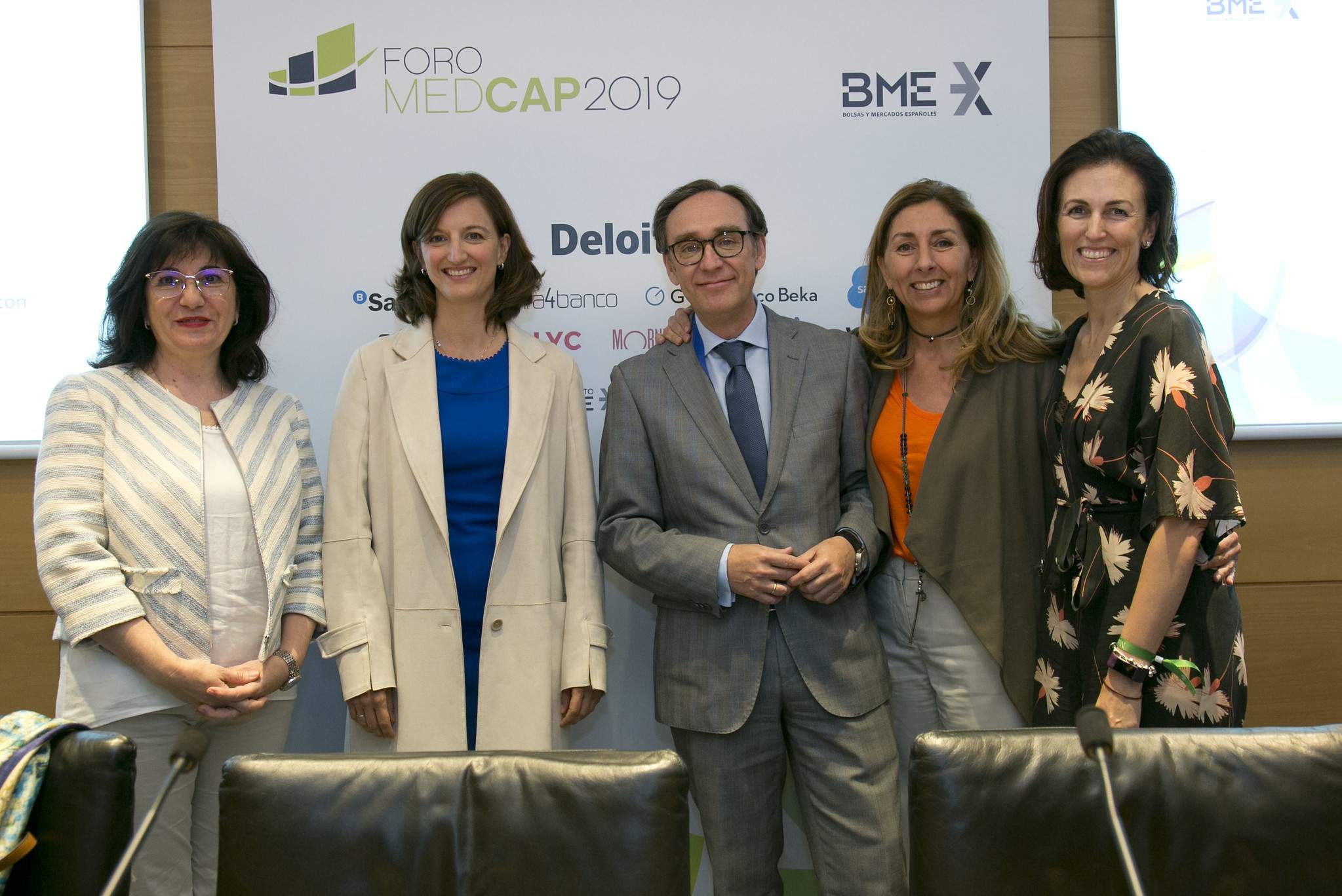 Participantes en la mesa de Mifid en el Foro MedCap