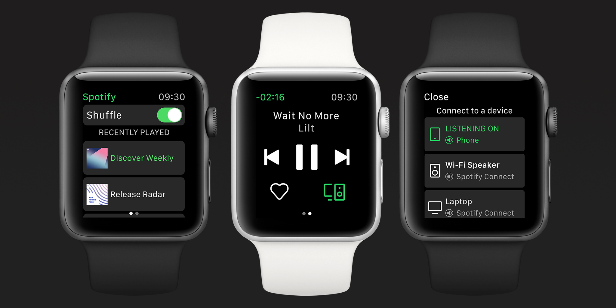 Reloj con spotify online