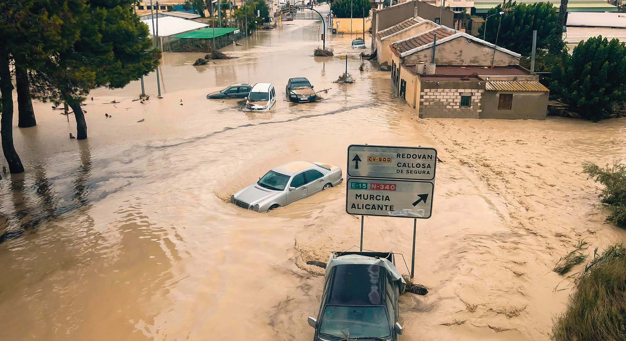 Imagen de la DANA de 2019 en la Vega Baja de Alicante.