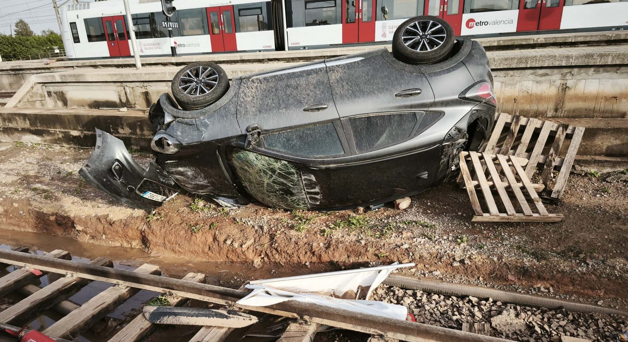 Instalaciones de FGV y la red de MetroValencia.