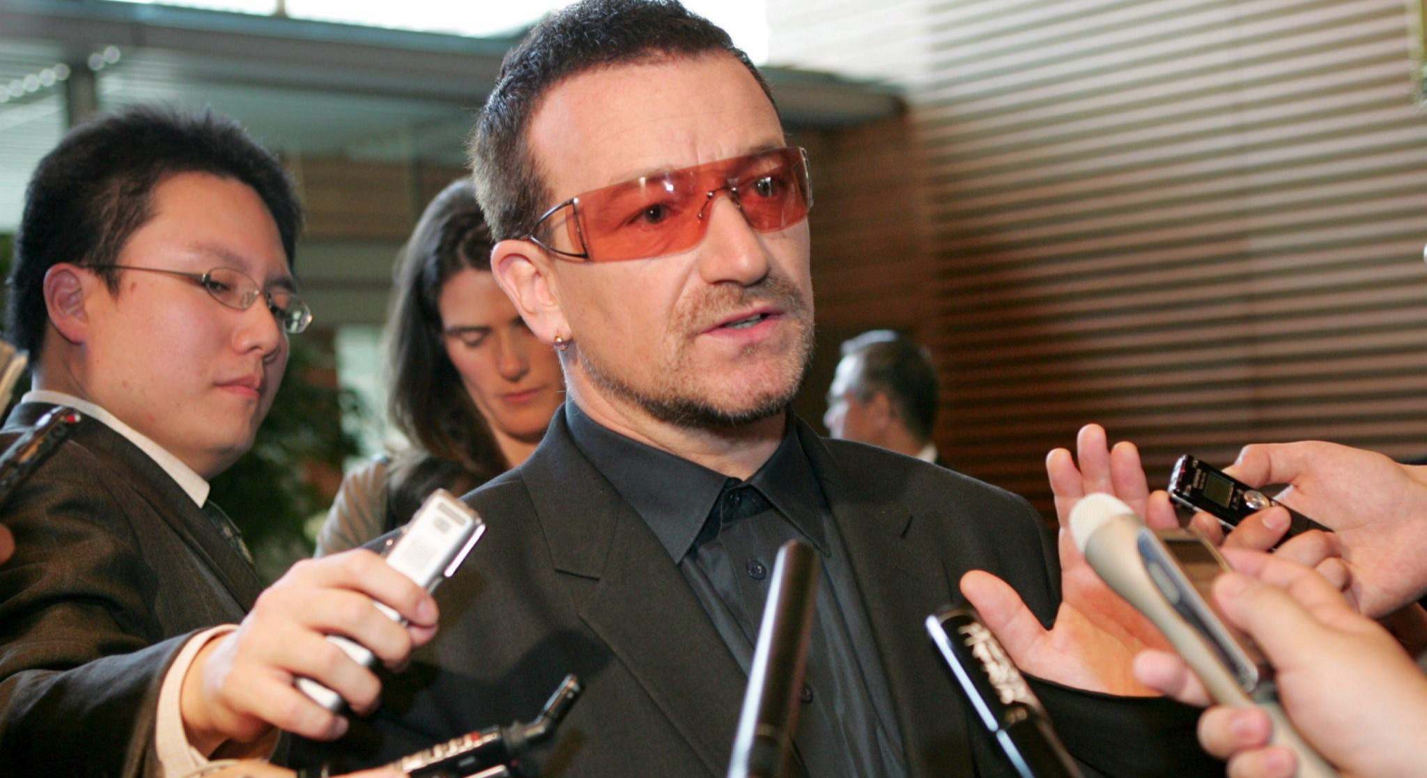 El cantante de U2, Bono. EFE