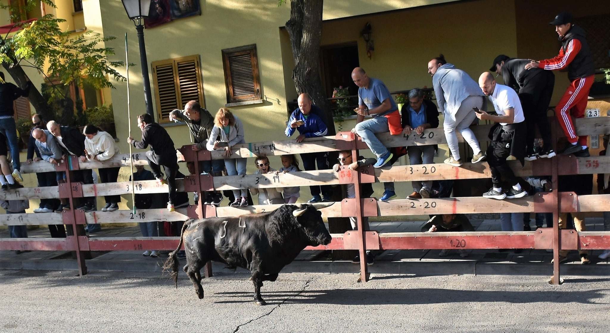 Encierro de Villaviciosa.