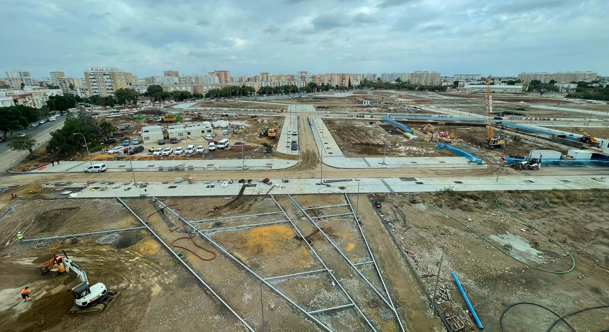 Urbanización de los terrenos tras la Cruzcampo.