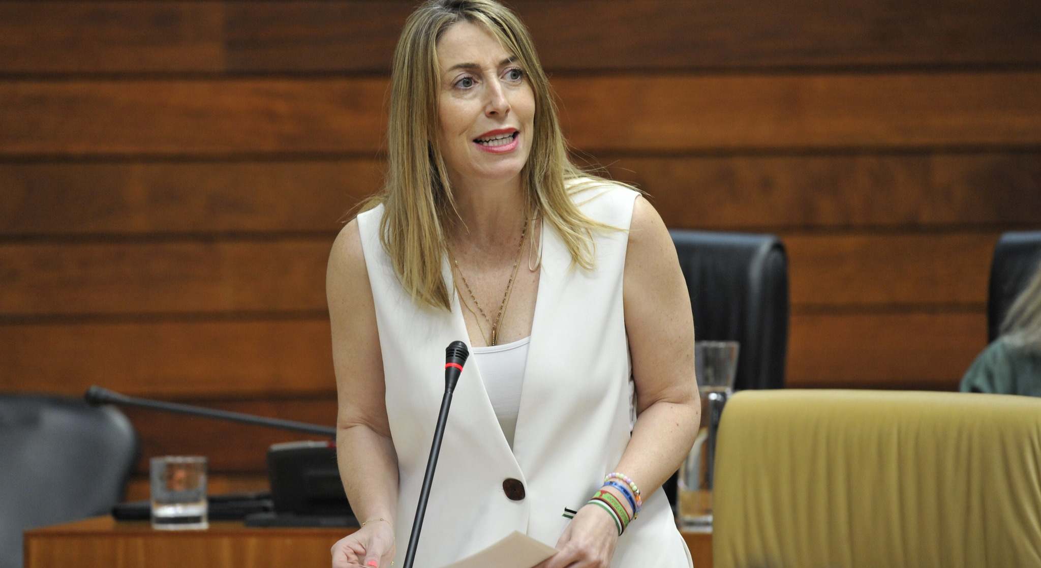 María Guardiola, presidenta de la Junta de Extremadura