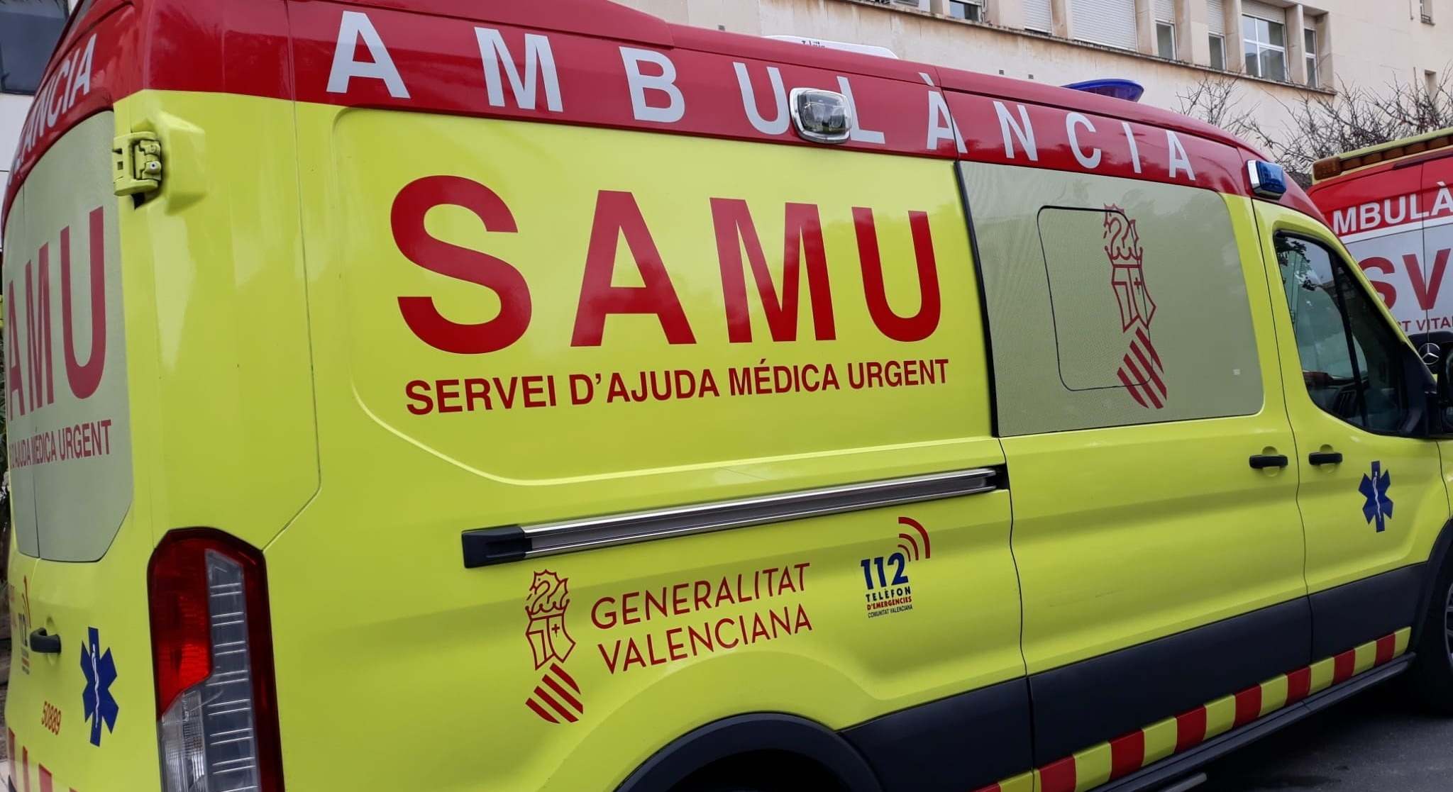 Imagen de recurso de una ambulancia del SAMU.