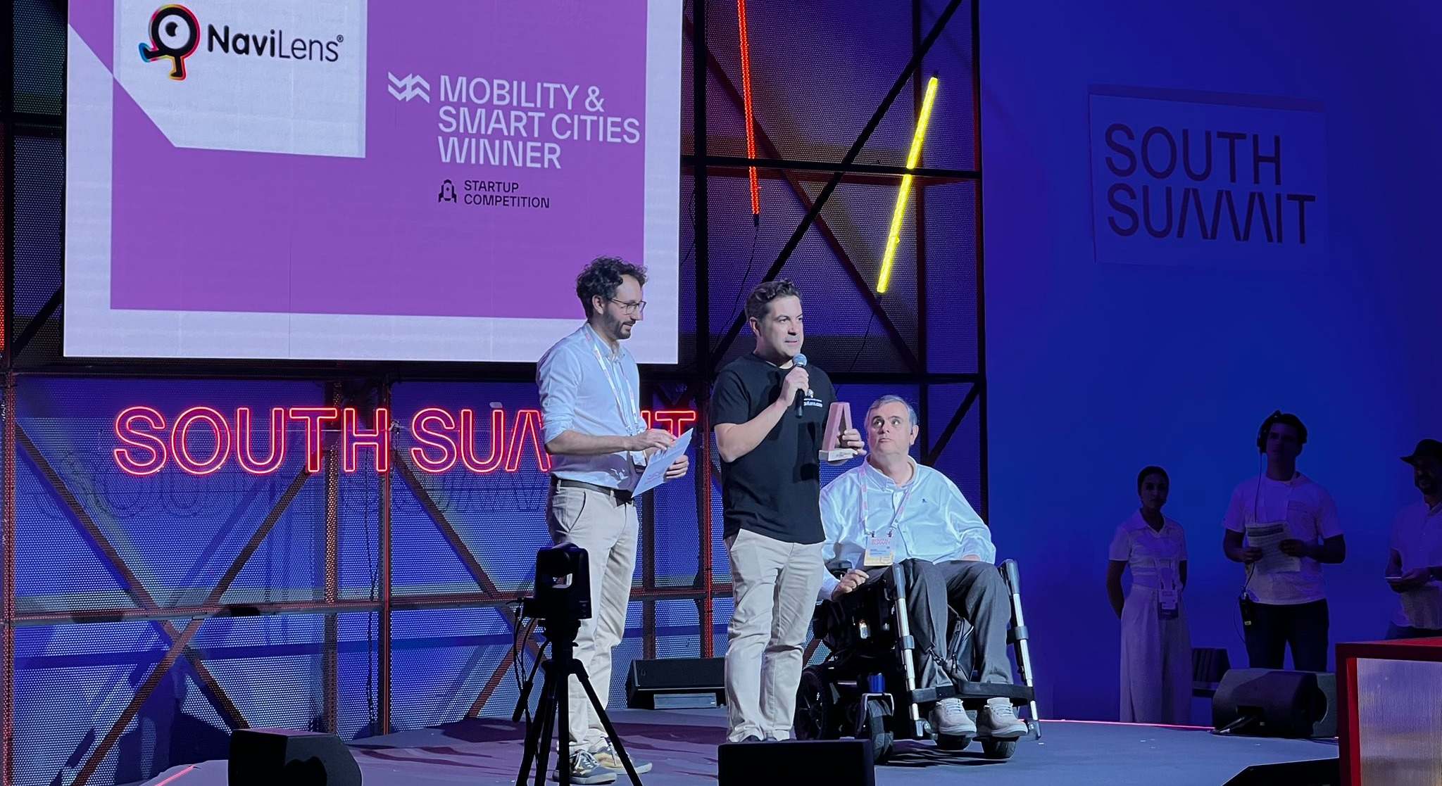 NaviLens, premiada en el South Summit 2024